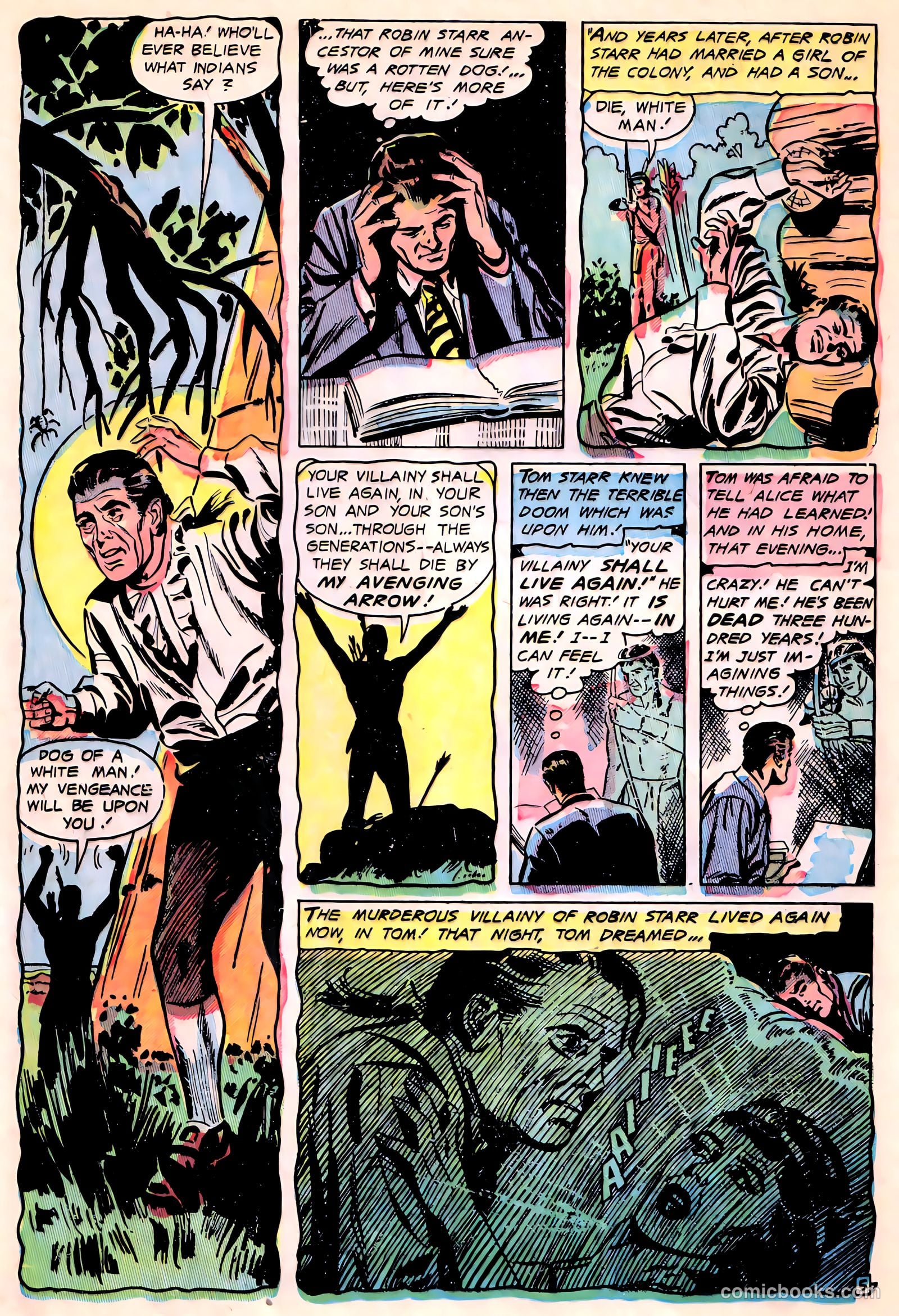 Night of Mystery #1 (1953) — page 16 of 36
