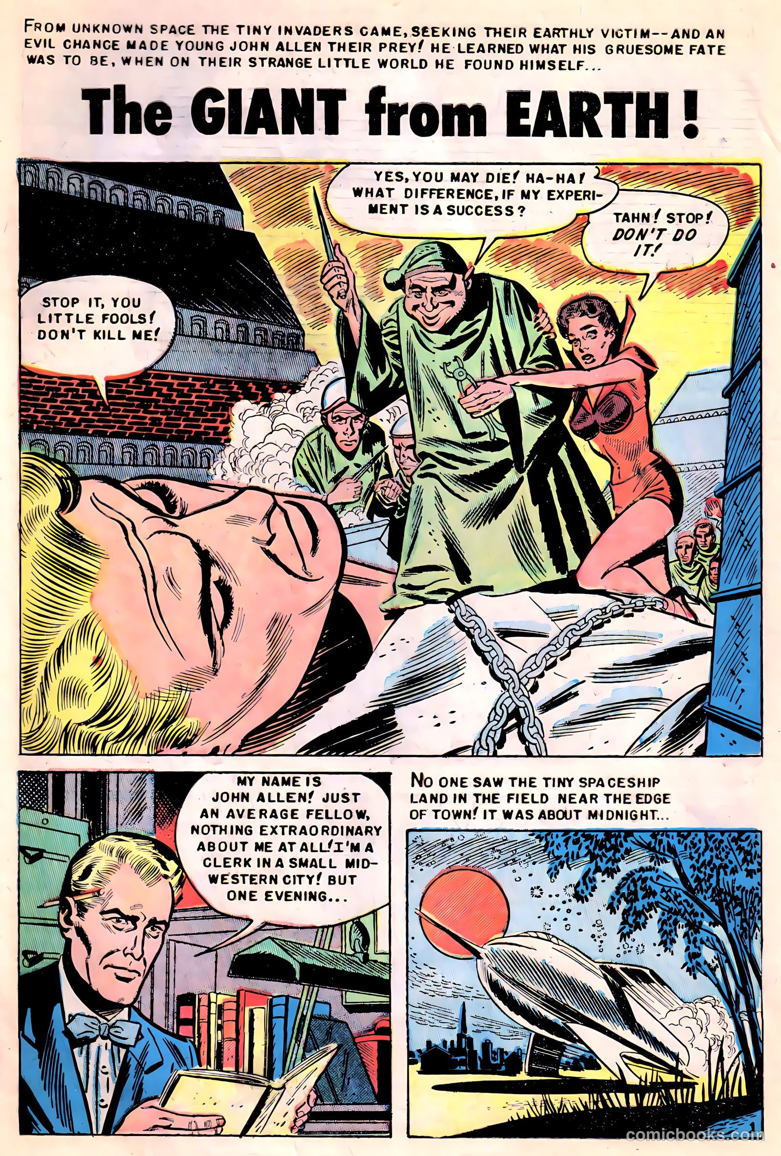 Night of Mystery #1 (1953) — page 19 of 36