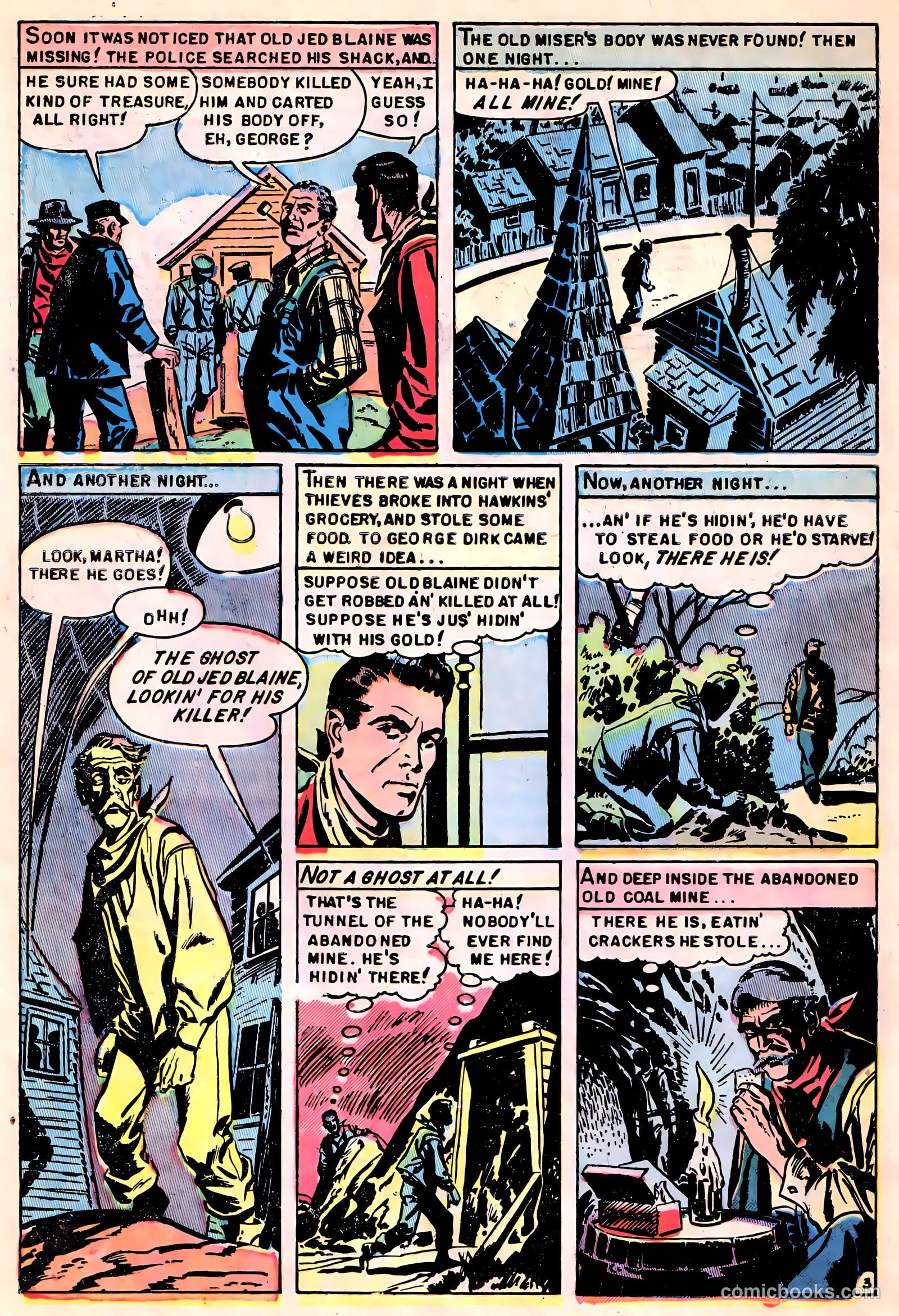 Night of Mystery #1 (1953) — page 30 of 36