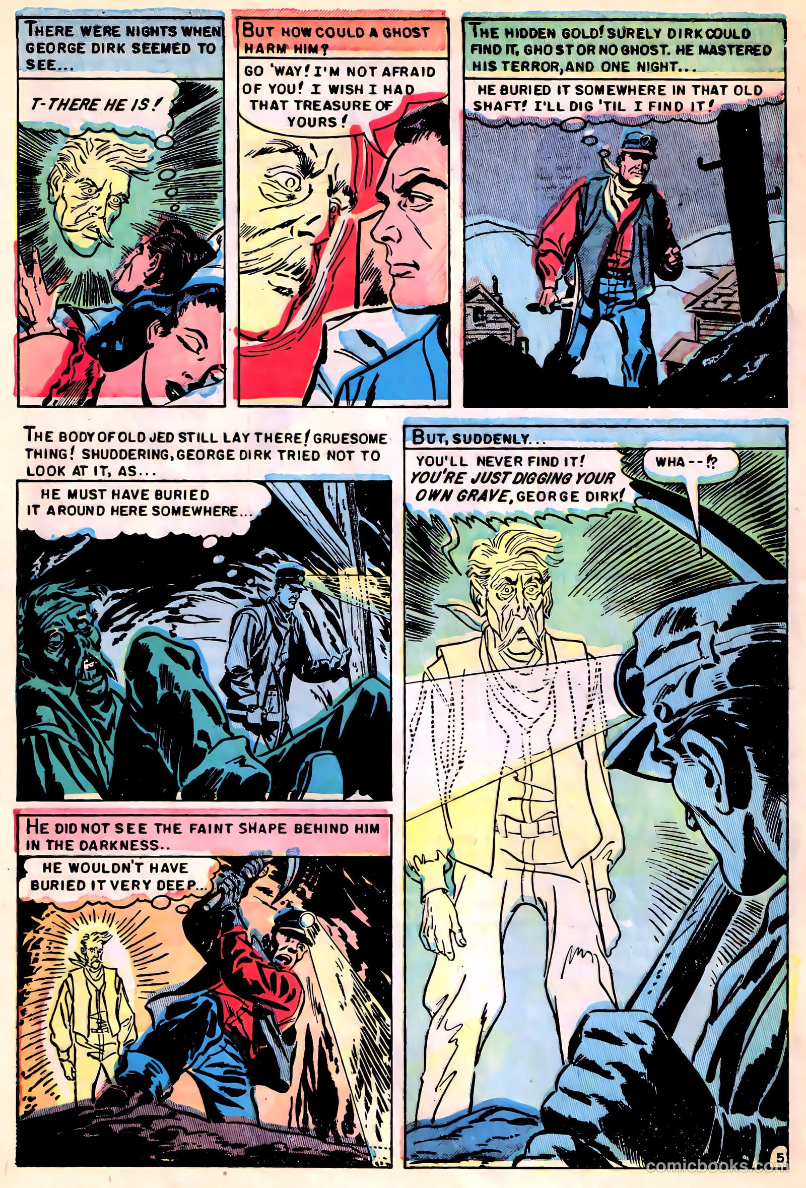 Night of Mystery #1 (1953) — page 32 of 36