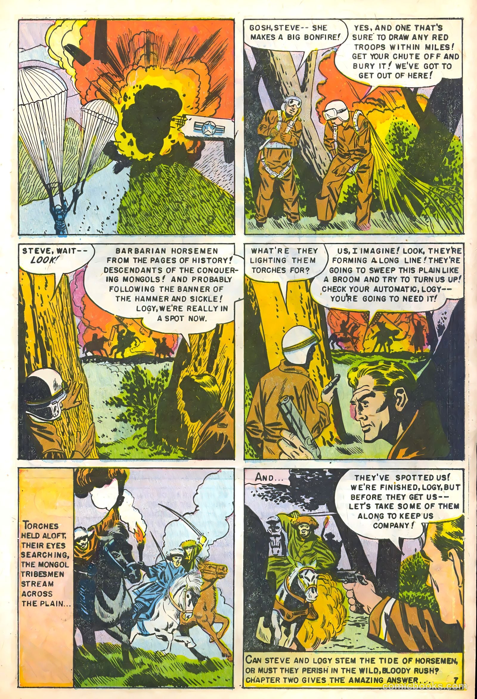 Captain Steve Savage v2 #7 — page 9 of 36