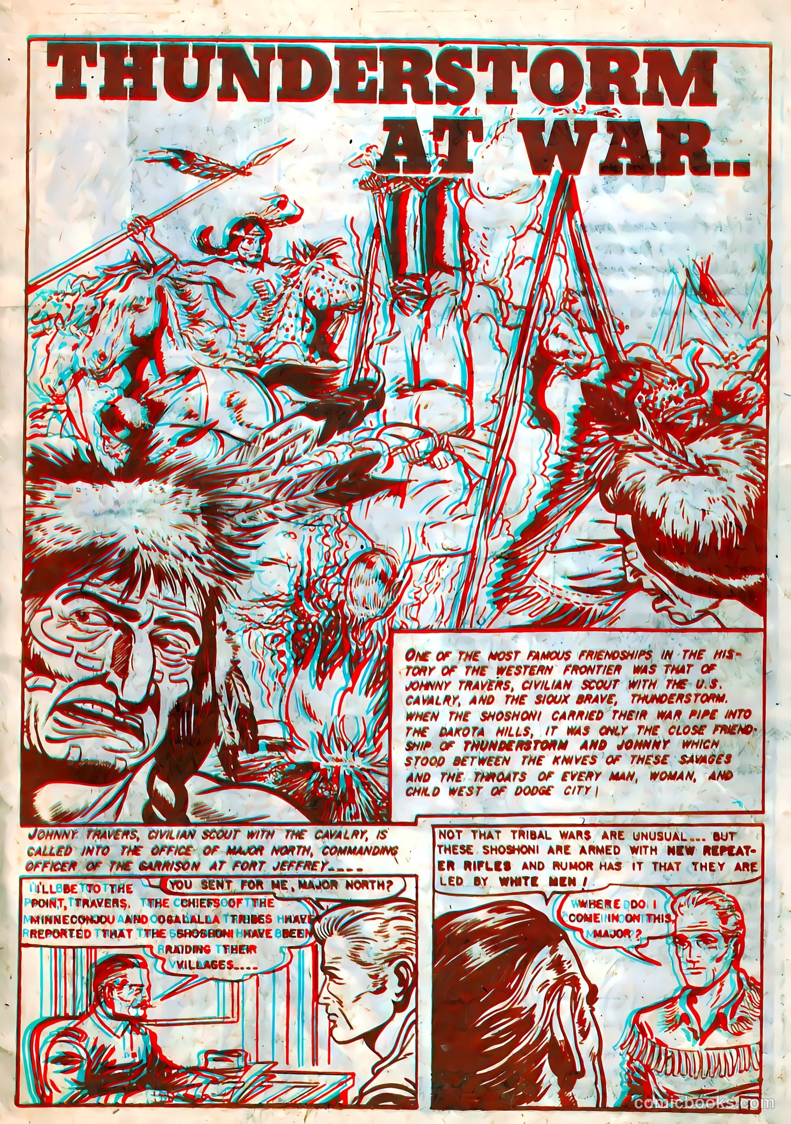 Indian Warriors 3-D #nn (1953) — page 3 of 36