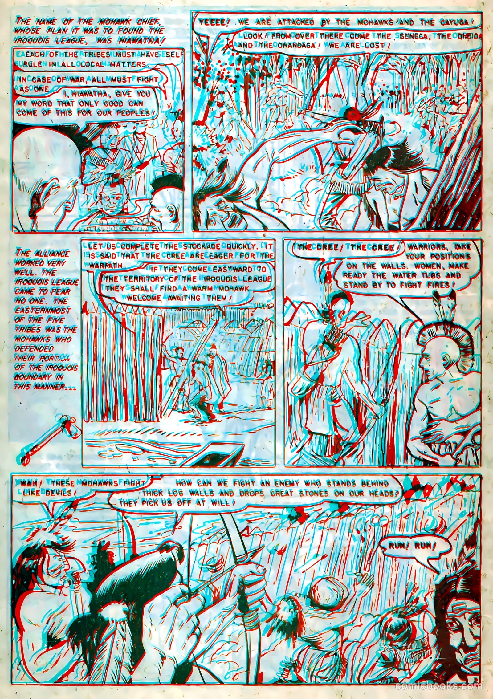 Indian Warriors 3-D #nn (1953) — page 11 of 36