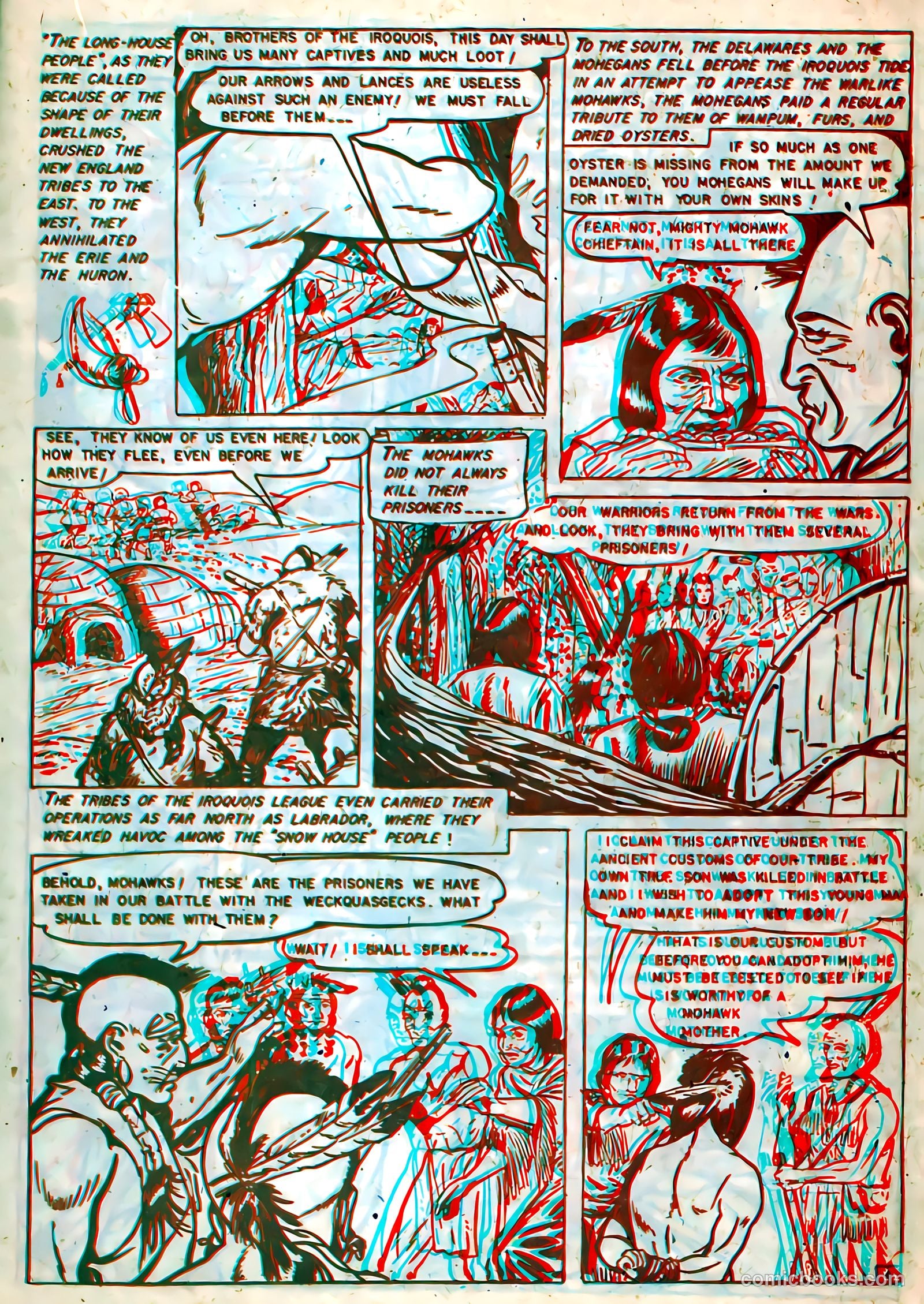 Indian Warriors 3-D #nn (1953) — page 13 of 36