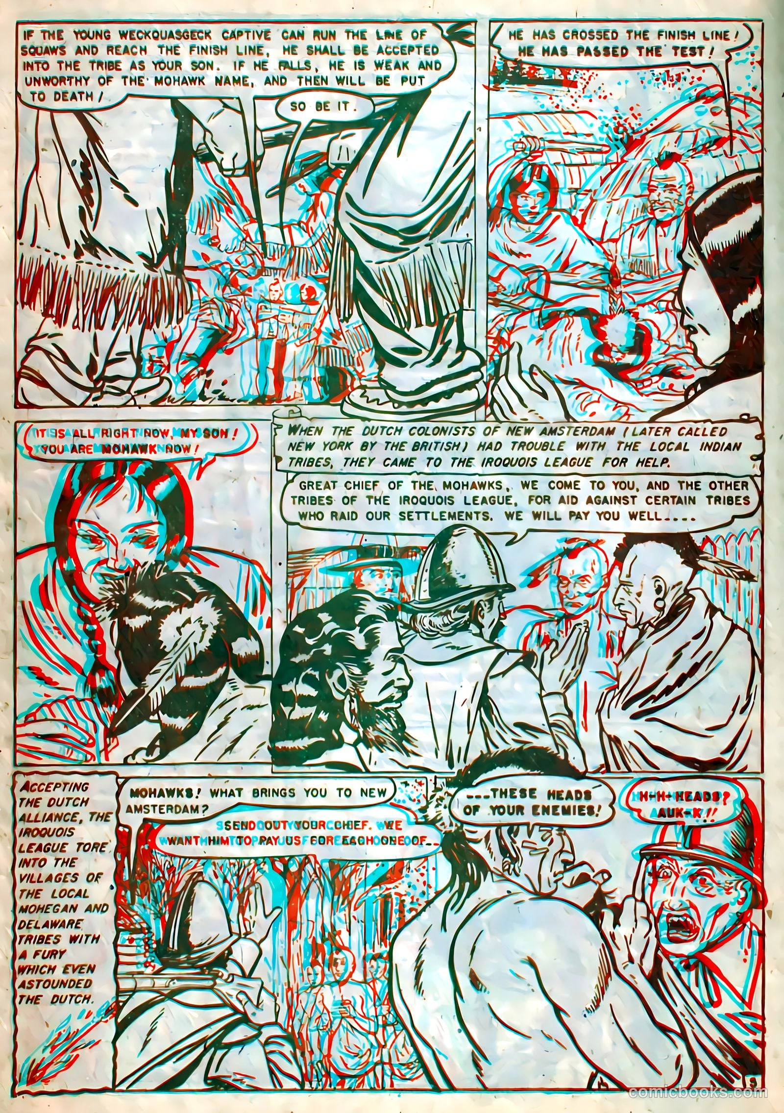 Indian Warriors 3-D #nn (1953) — page 14 of 36