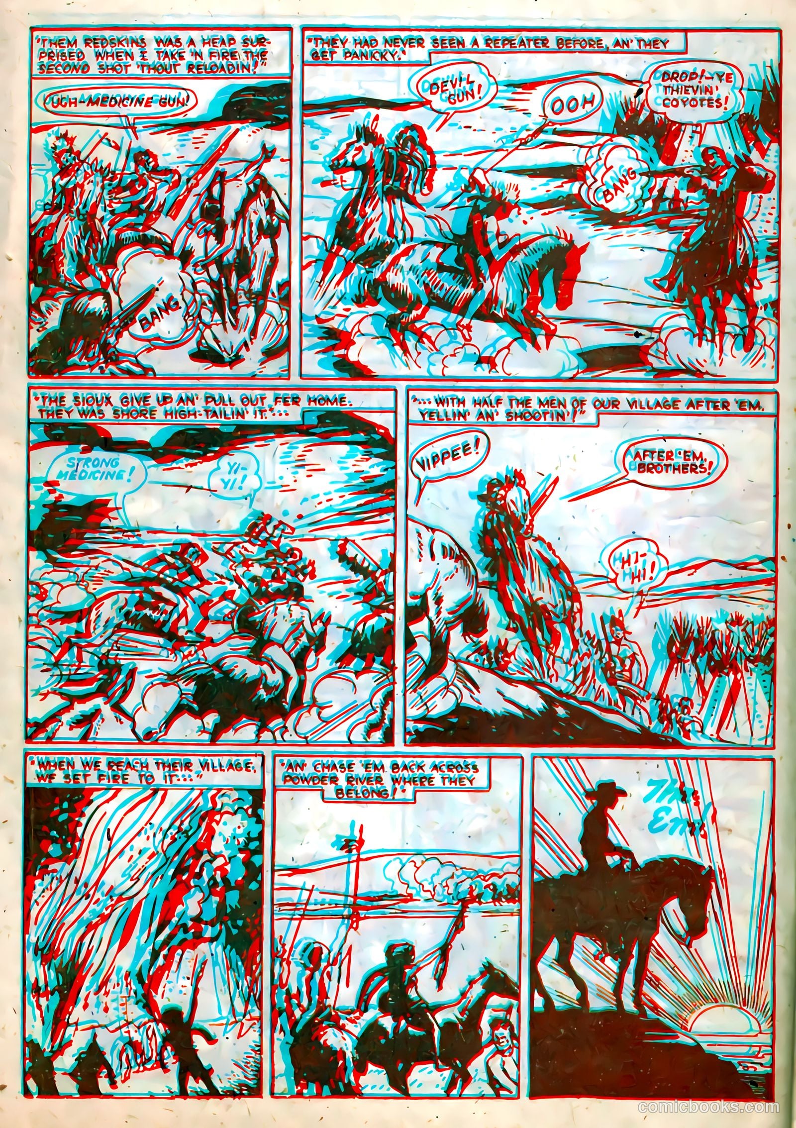 Indian Warriors 3-D #nn (1953) — page 26 of 36