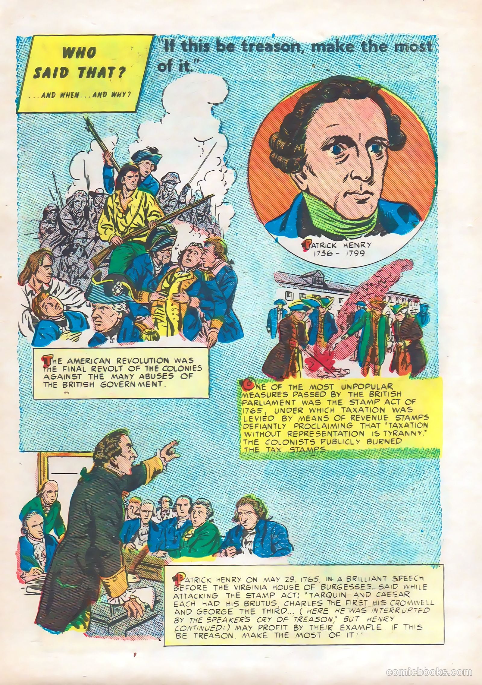 Who Said That? #nn (1951) — page 4 of 36