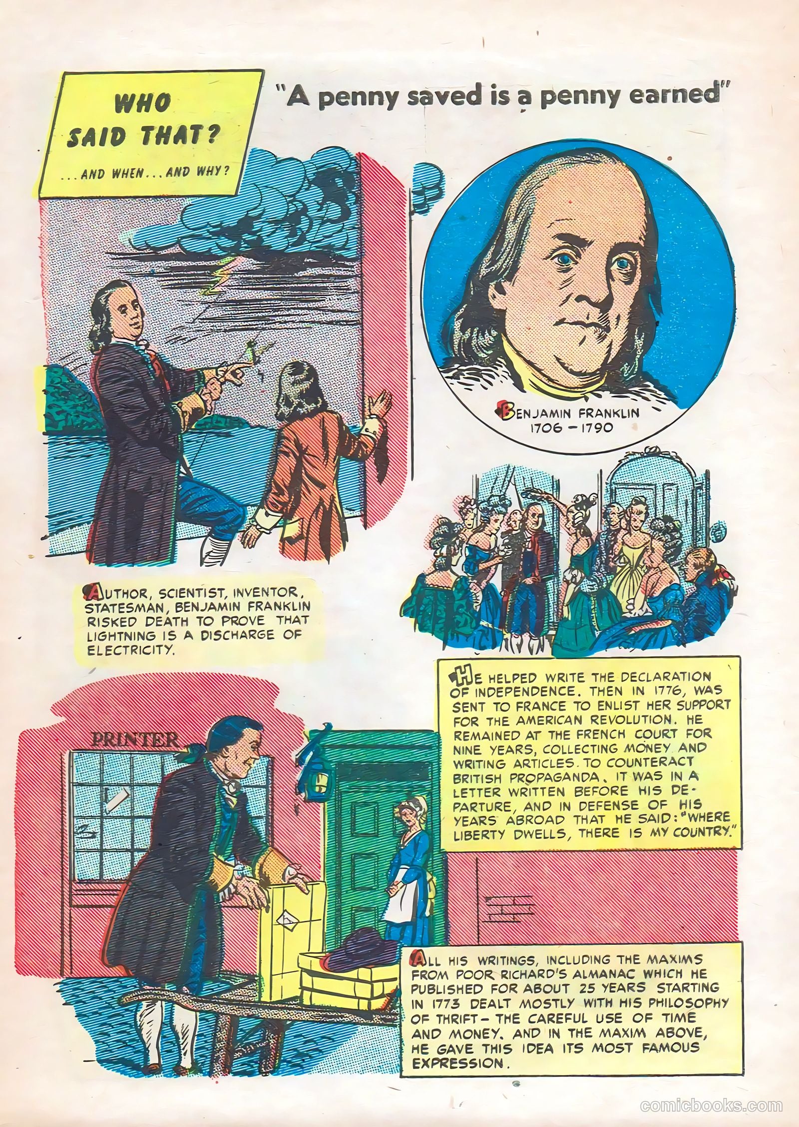 Who Said That? #nn (1951) — page 6 of 36