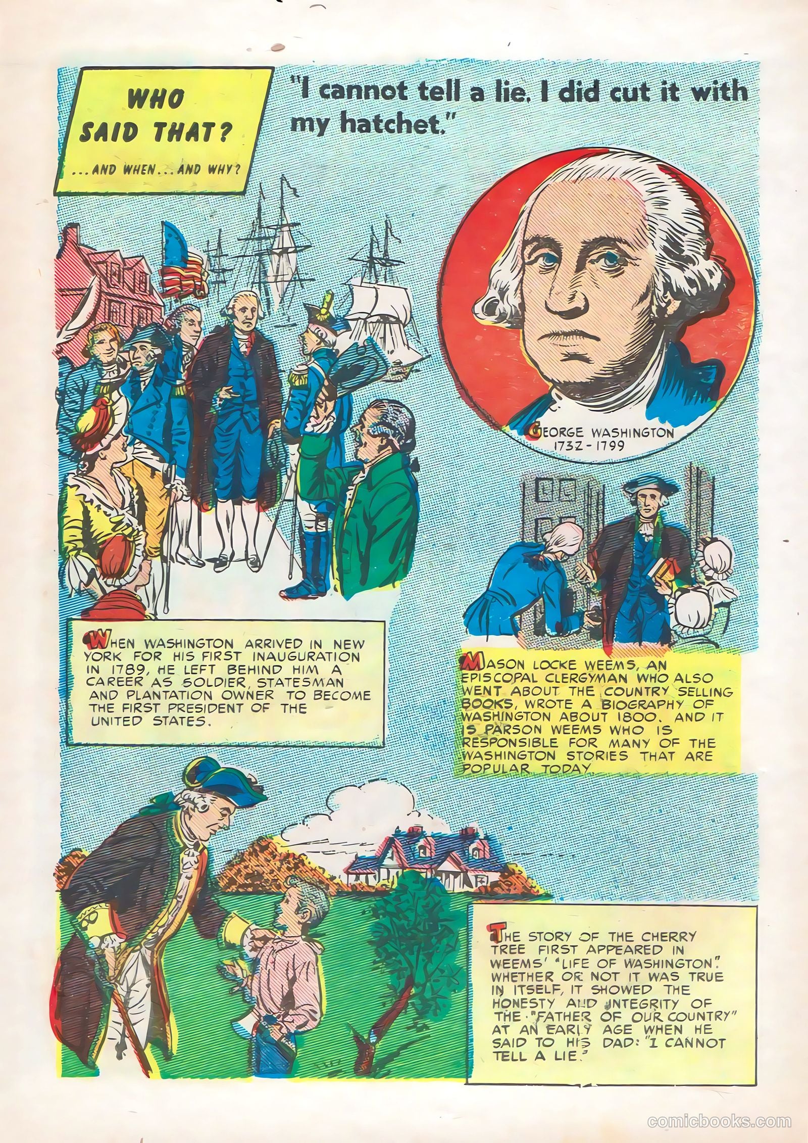 Who Said That? #nn (1951) — page 11 of 36