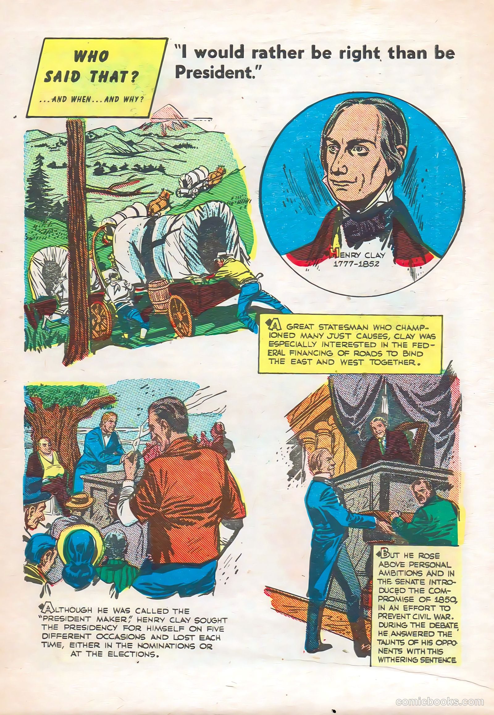 Who Said That? #nn (1951) — page 16 of 36