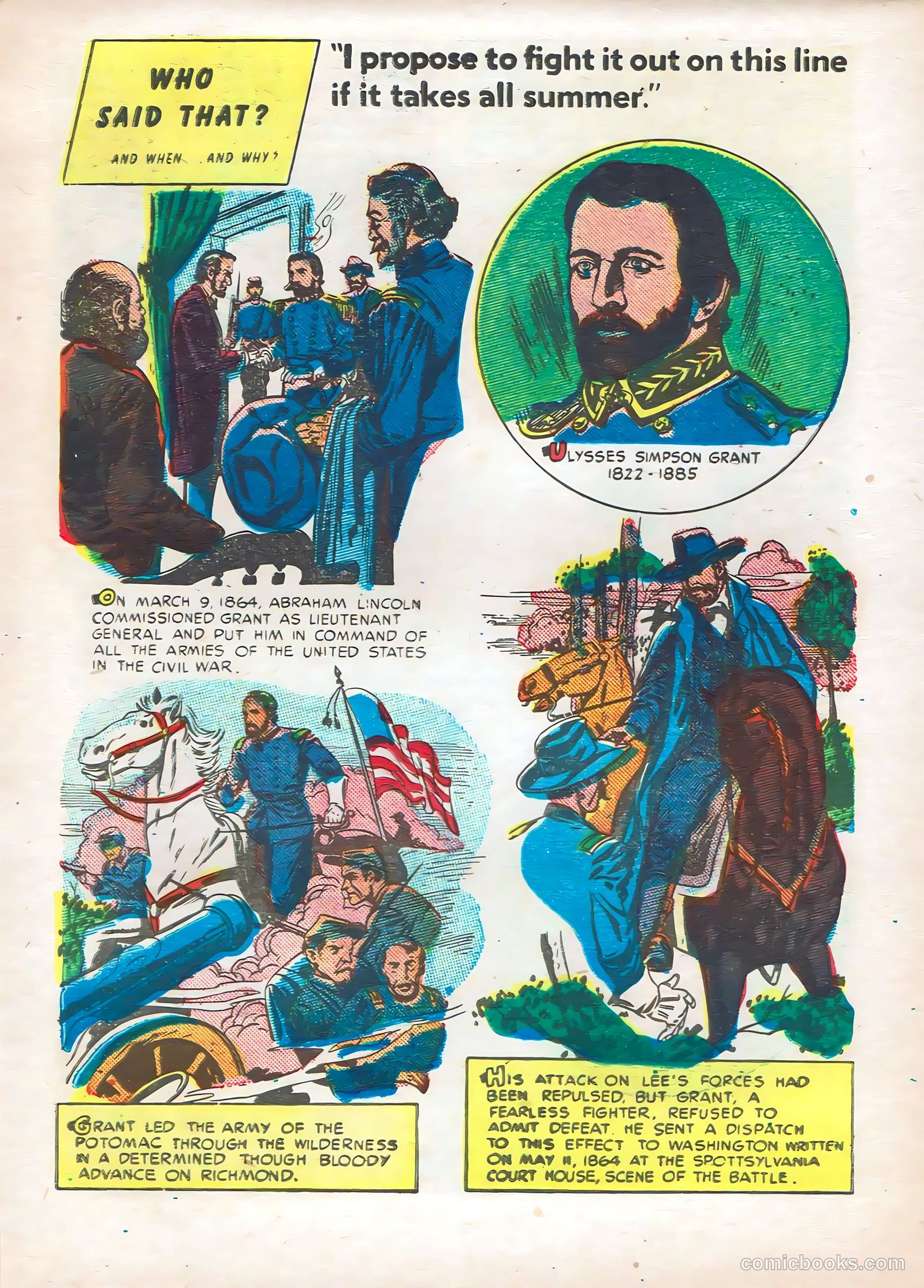 Who Said That? #nn (1951) — page 25 of 36