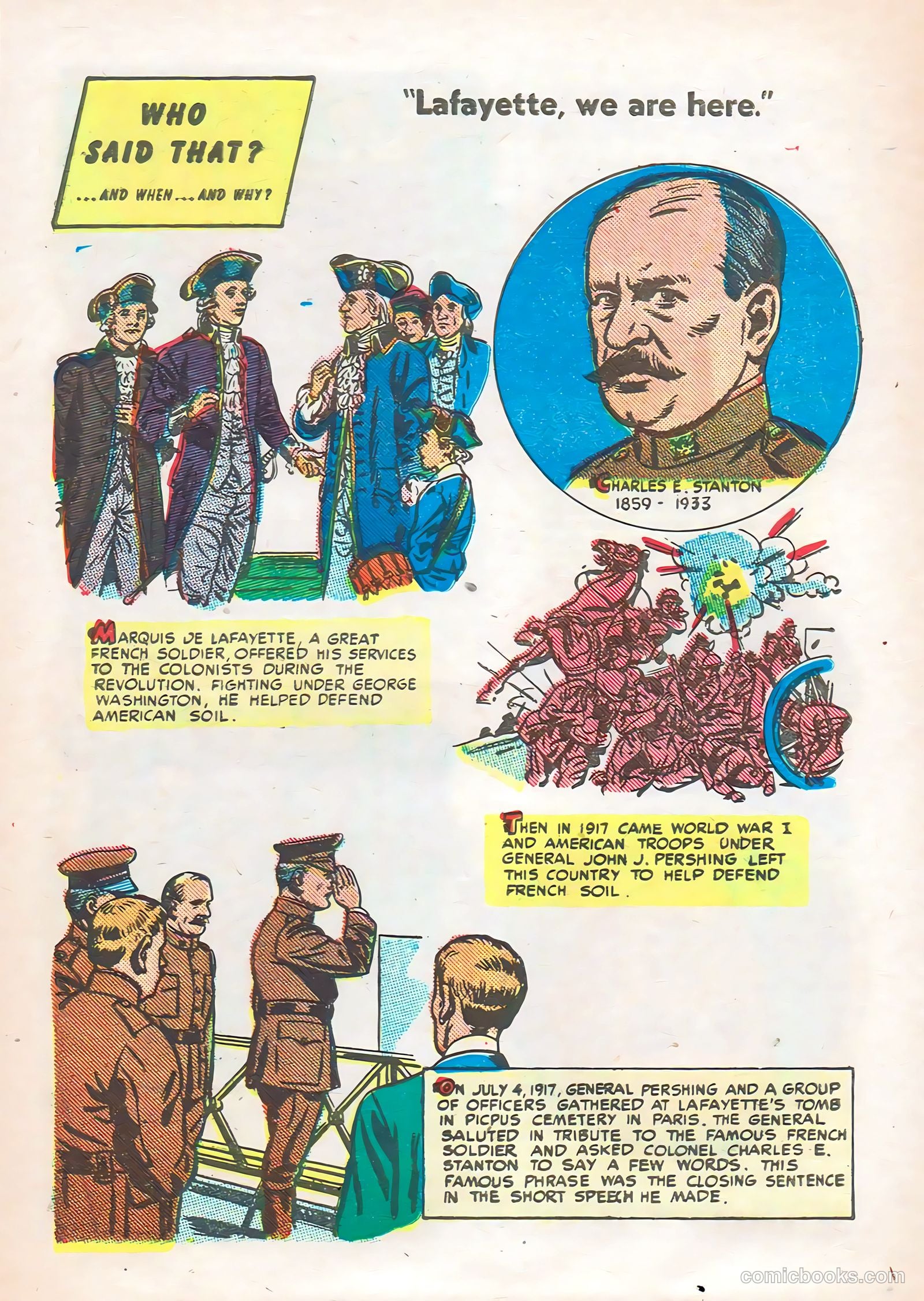 Who Said That? #nn (1951) — page 30 of 36
