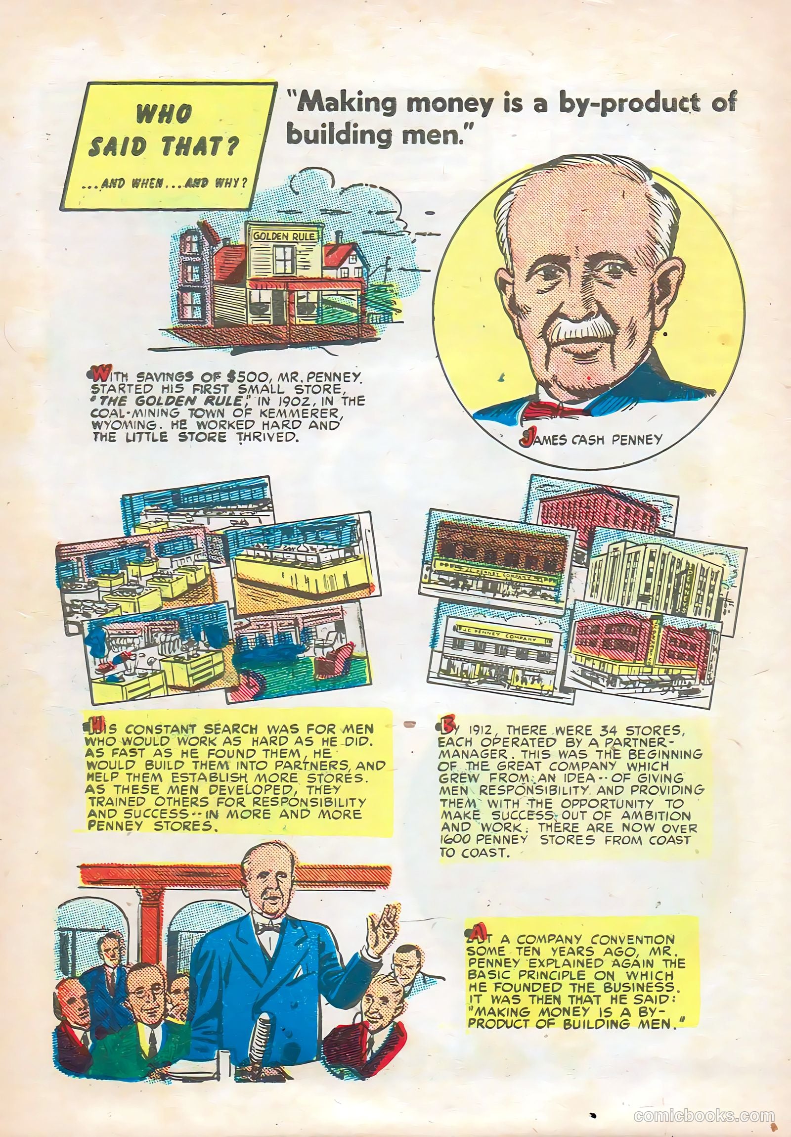 Who Said That? #nn (1951) — page 34 of 36