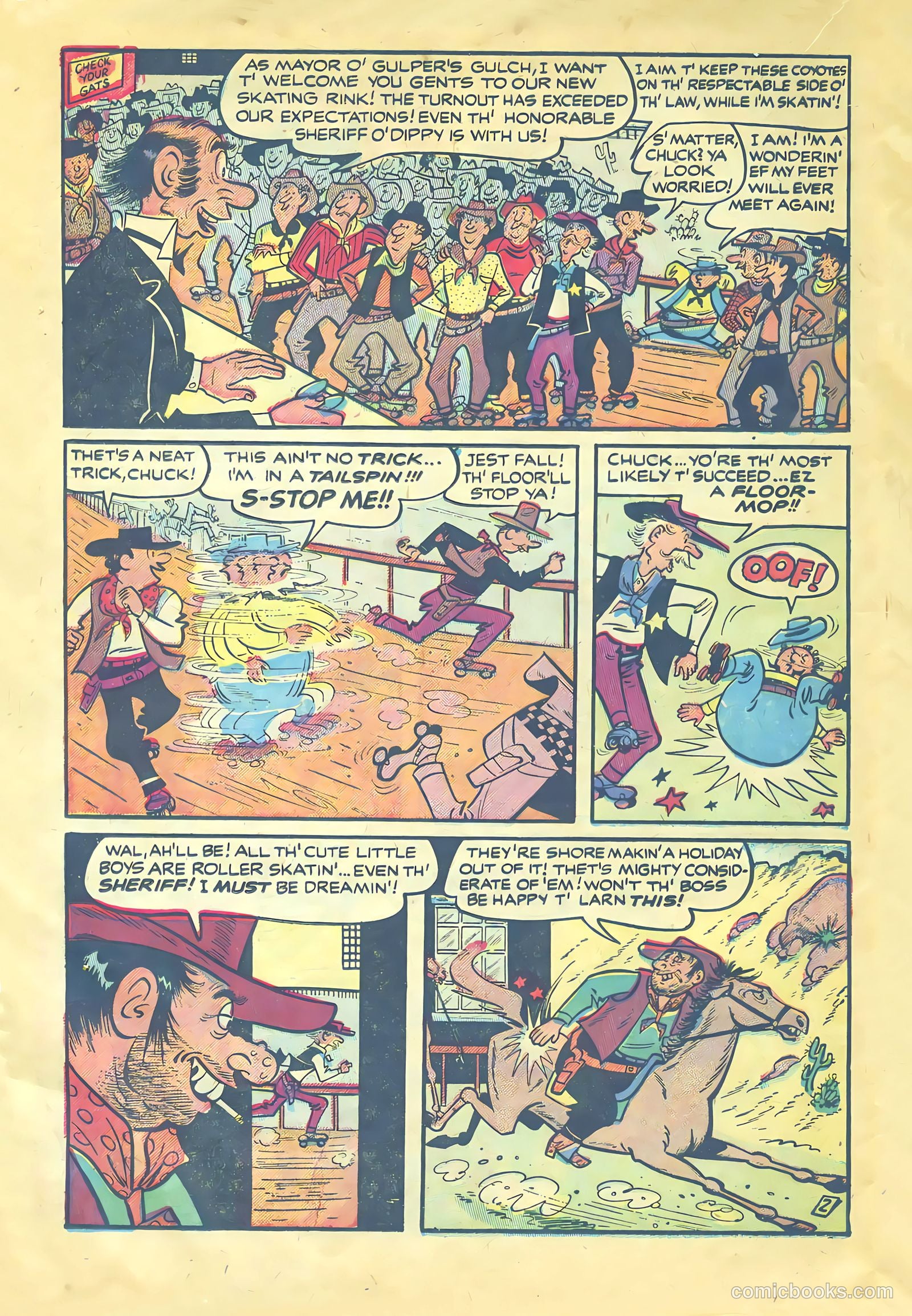 Kit Carson and the Blackfeet Warriors #nn (1953) — page 20 of 36