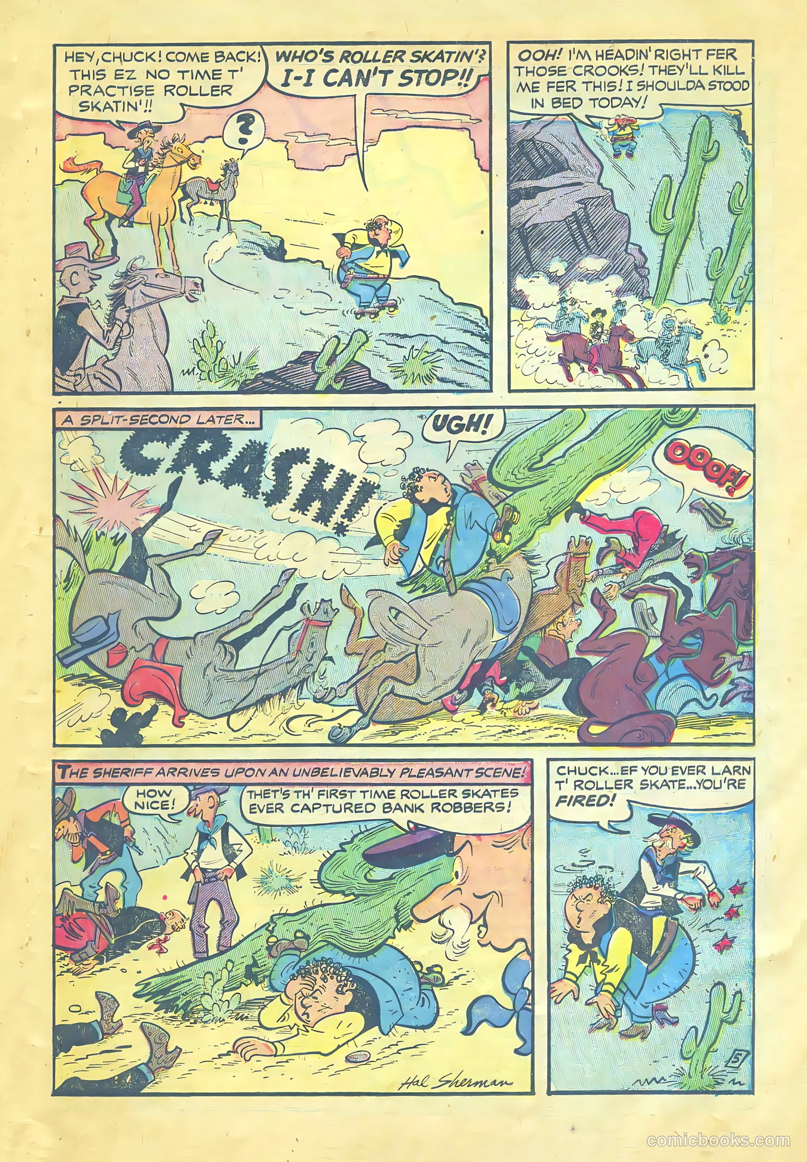 Kit Carson and the Blackfeet Warriors #nn (1953) — page 23 of 36