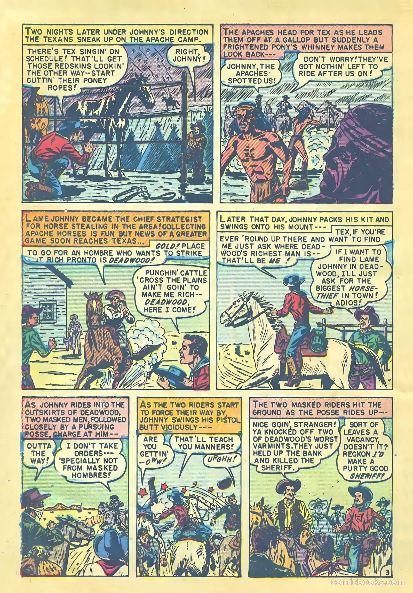 Kit Carson and the Blackfeet Warriors #nn (1953) — page 28 of 36