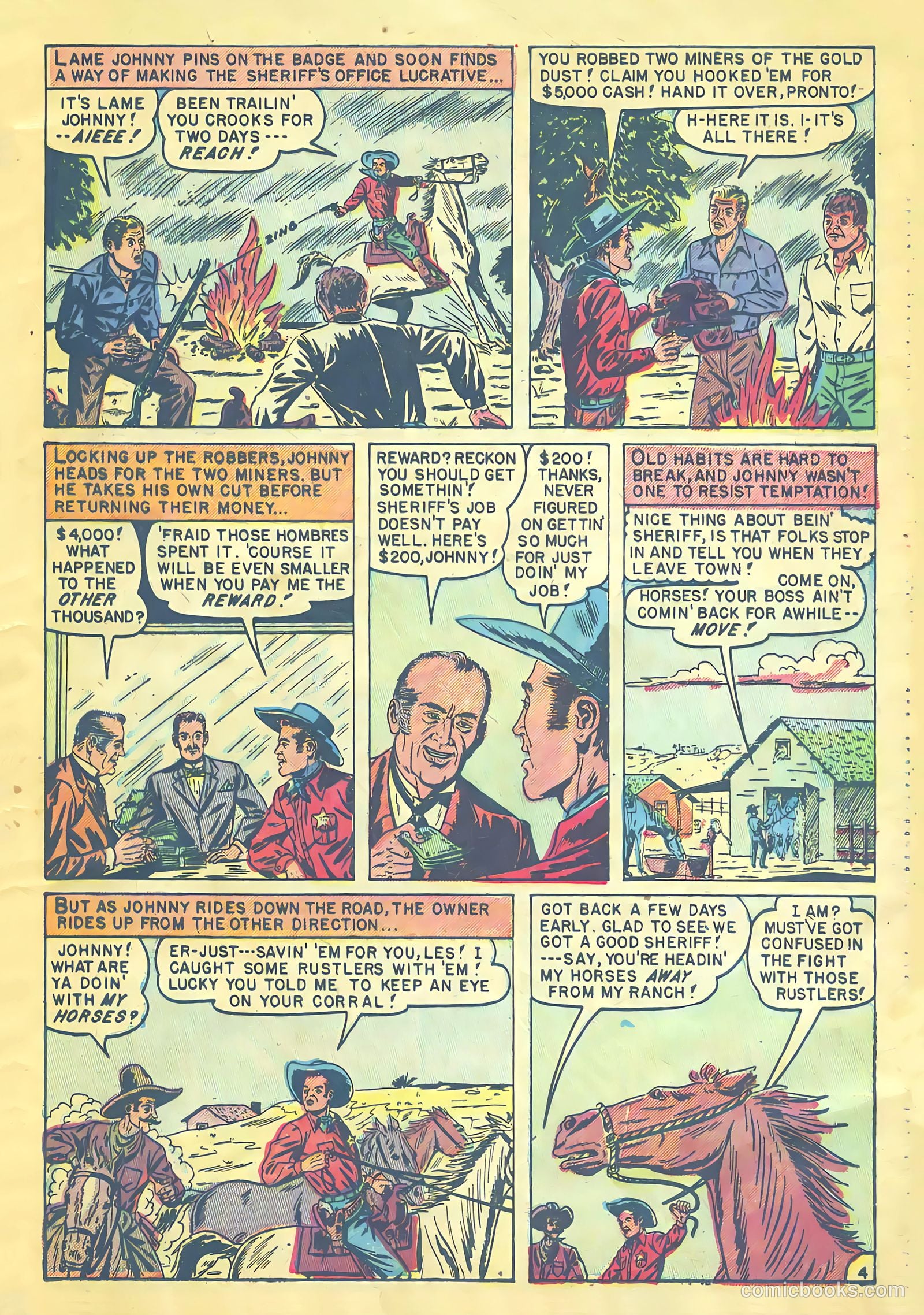 Kit Carson and the Blackfeet Warriors #nn (1953) — page 29 of 36