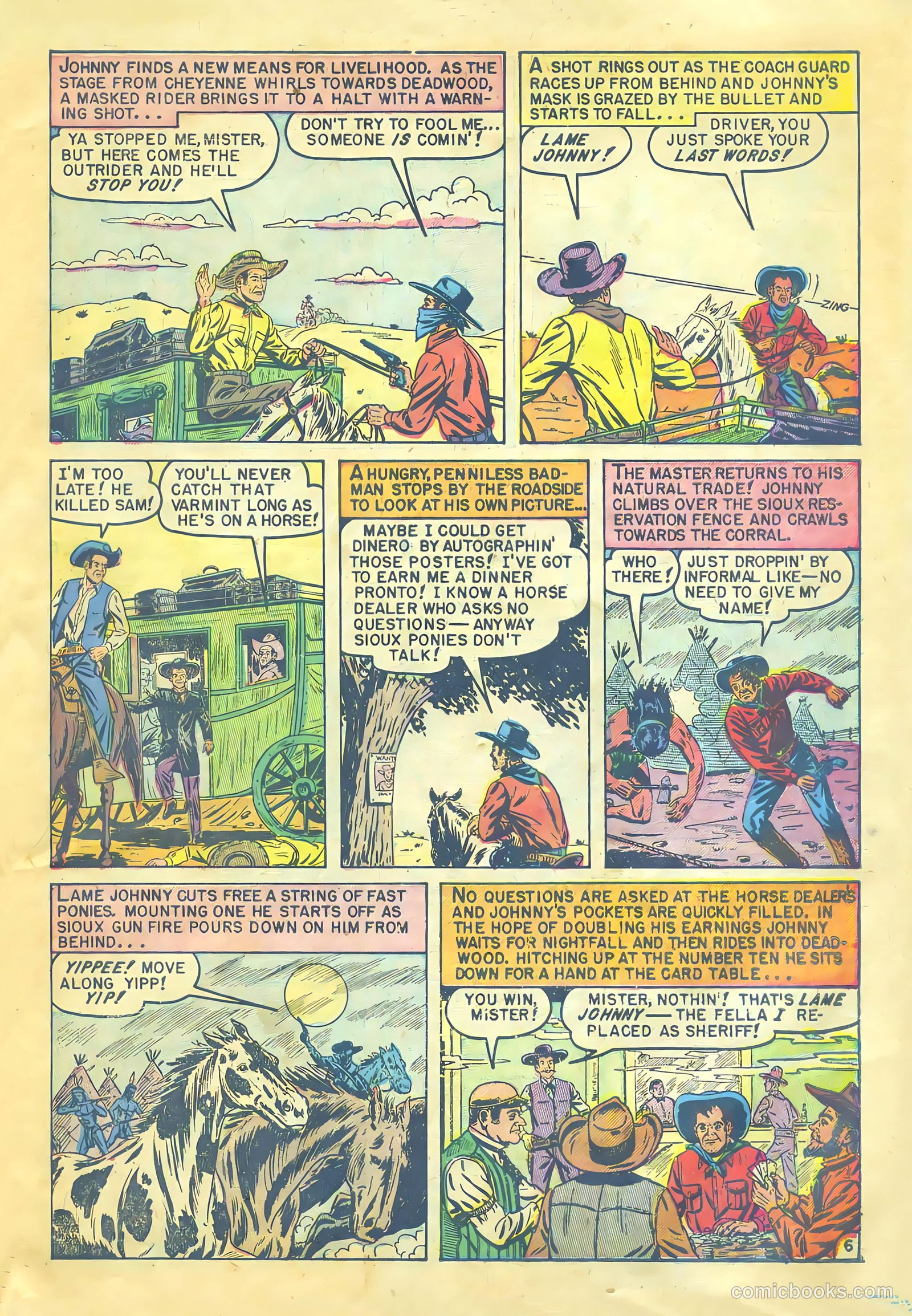 Kit Carson and the Blackfeet Warriors #nn (1953) — page 31 of 36