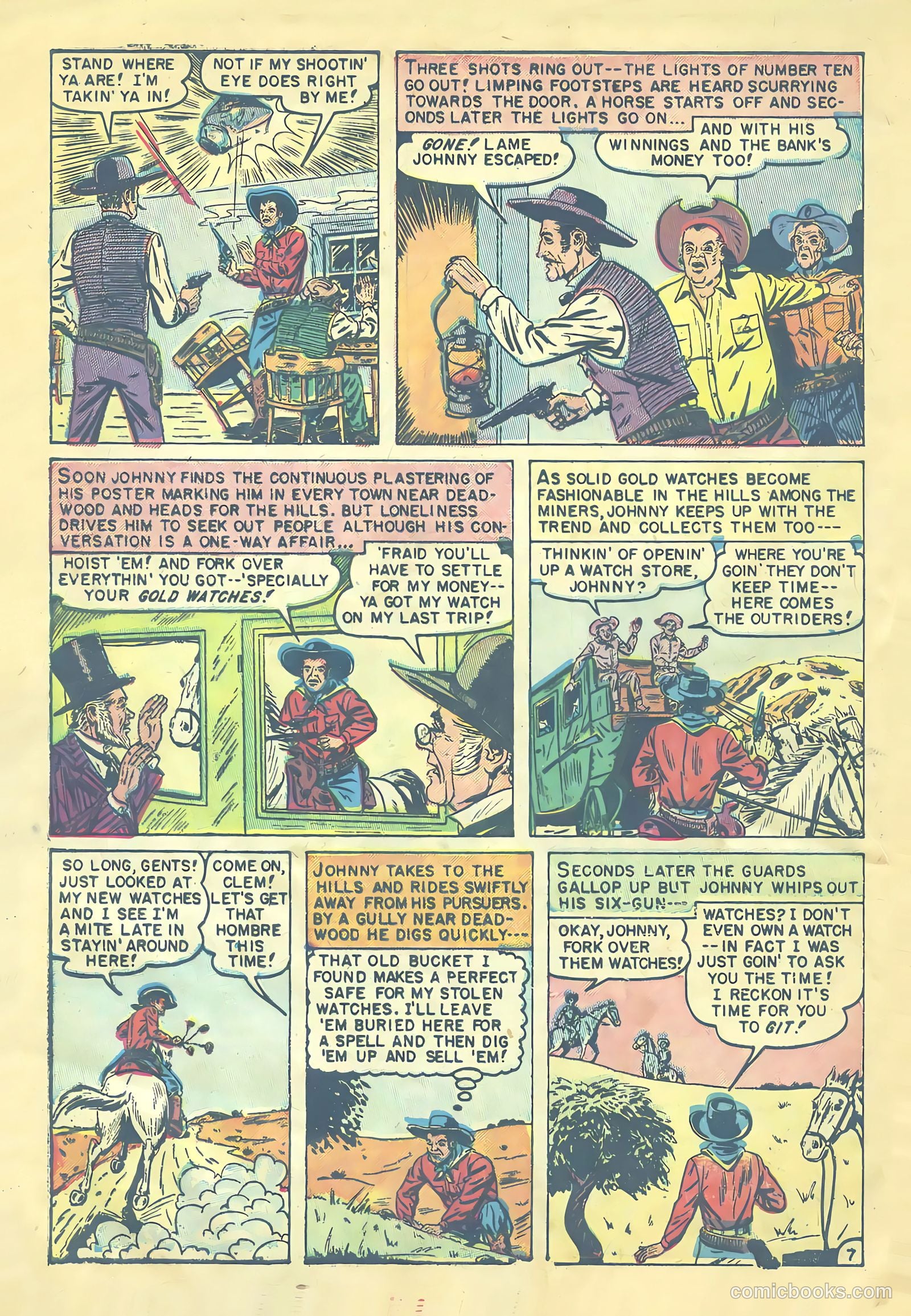 Kit Carson and the Blackfeet Warriors #nn (1953) — page 32 of 36