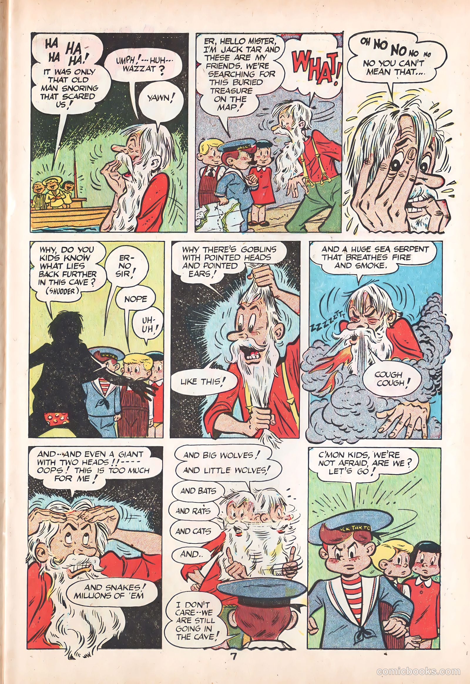 The Adventures of Jack Tar #nn (1950) — page 7 of 20