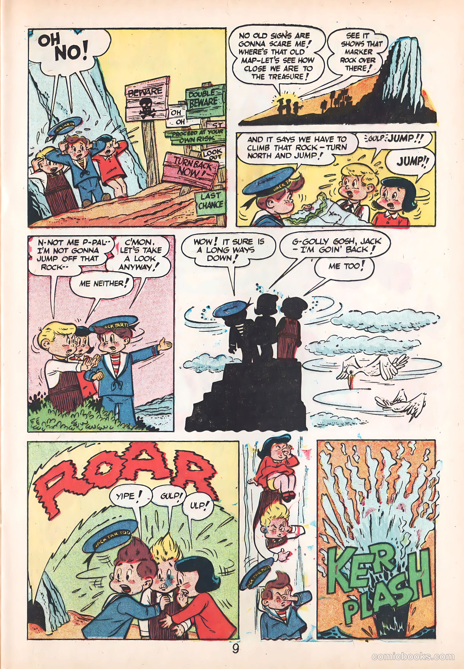 The Adventures of Jack Tar #nn (1950) — page 9 of 20