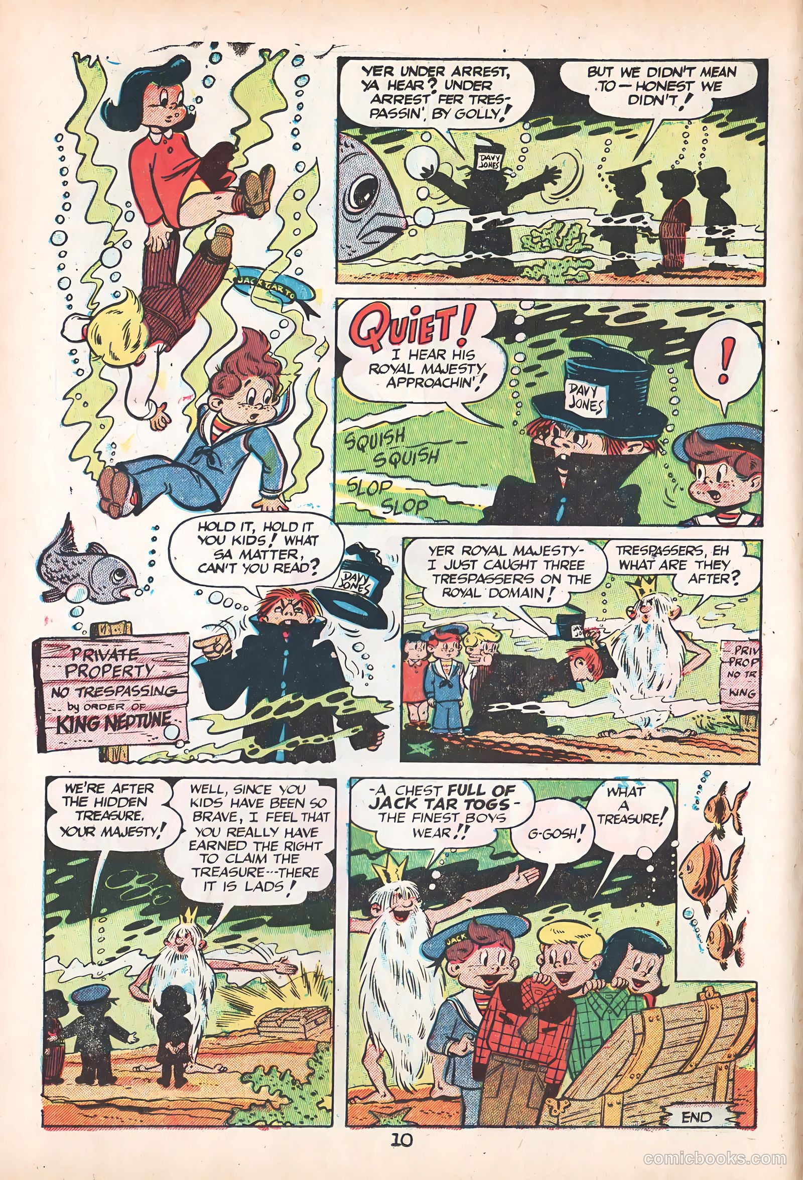 The Adventures of Jack Tar #nn (1950) — page 10 of 20