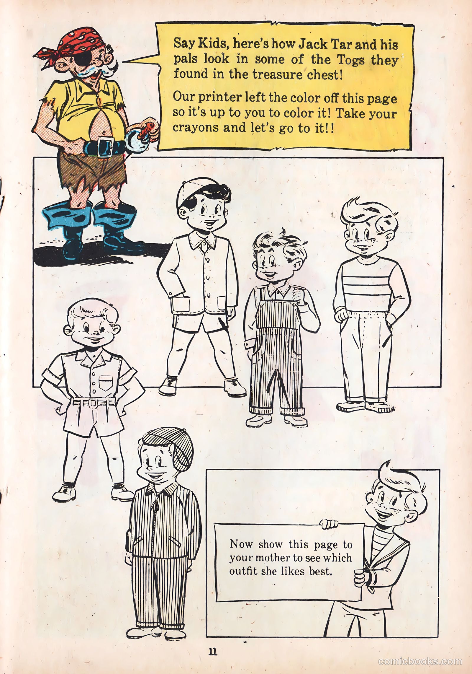 The Adventures of Jack Tar #nn (1950) — page 11 of 20