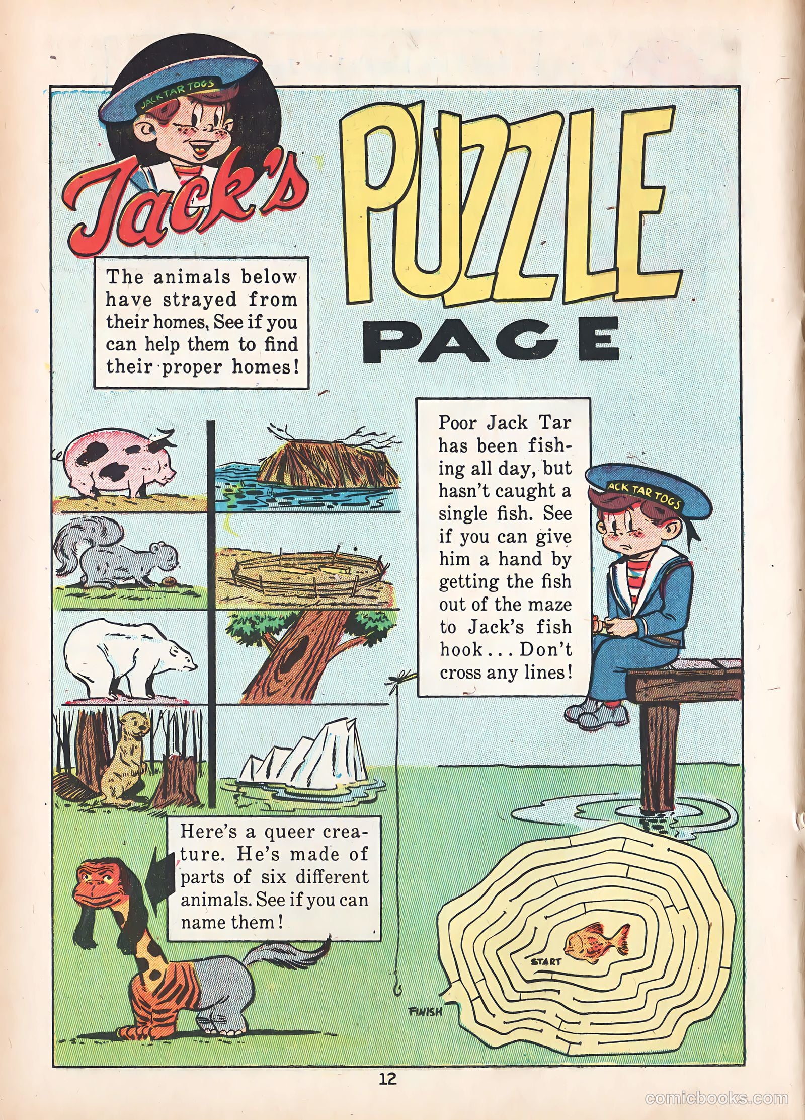 The Adventures of Jack Tar #nn (1950) — page 12 of 20