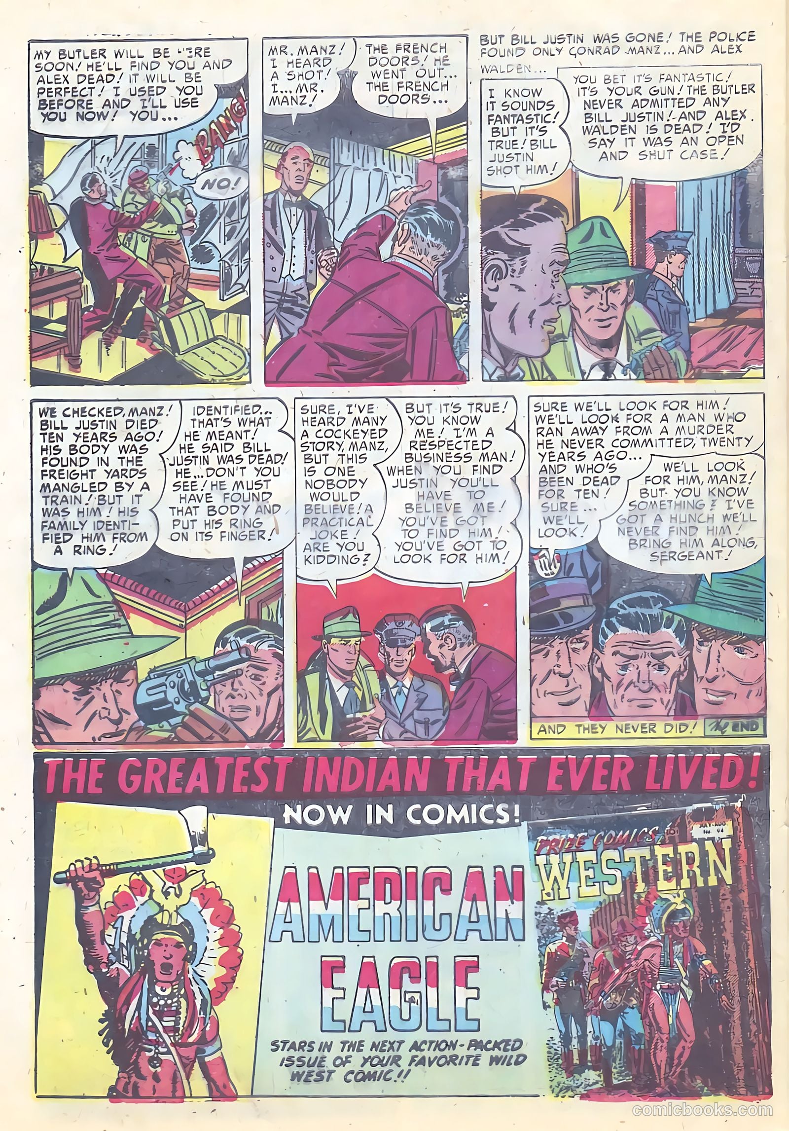 Headline Comics #54 (1949) — page 32 of 37