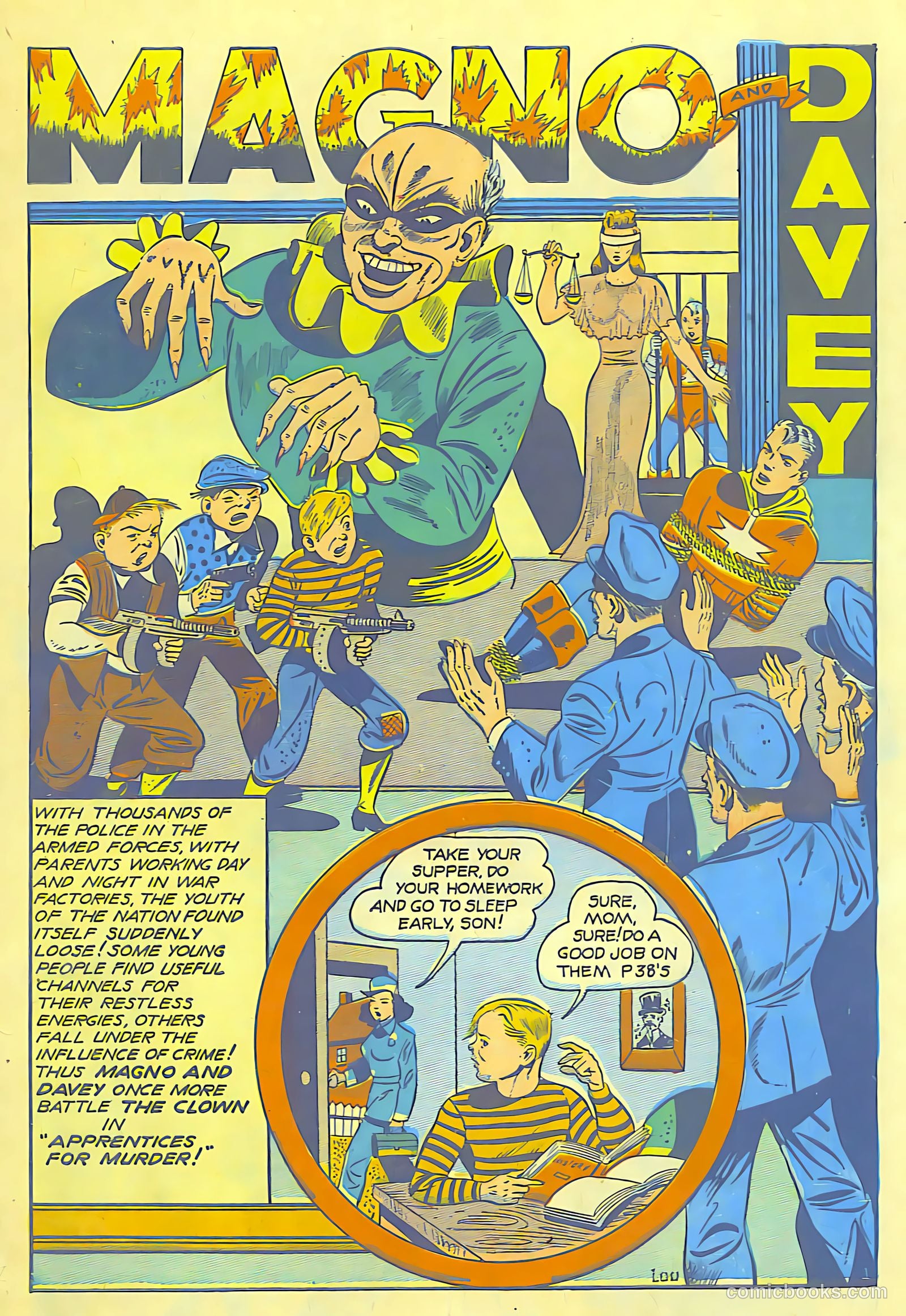 Super-Mystery Comics v4 #3 — page 2 of 49
