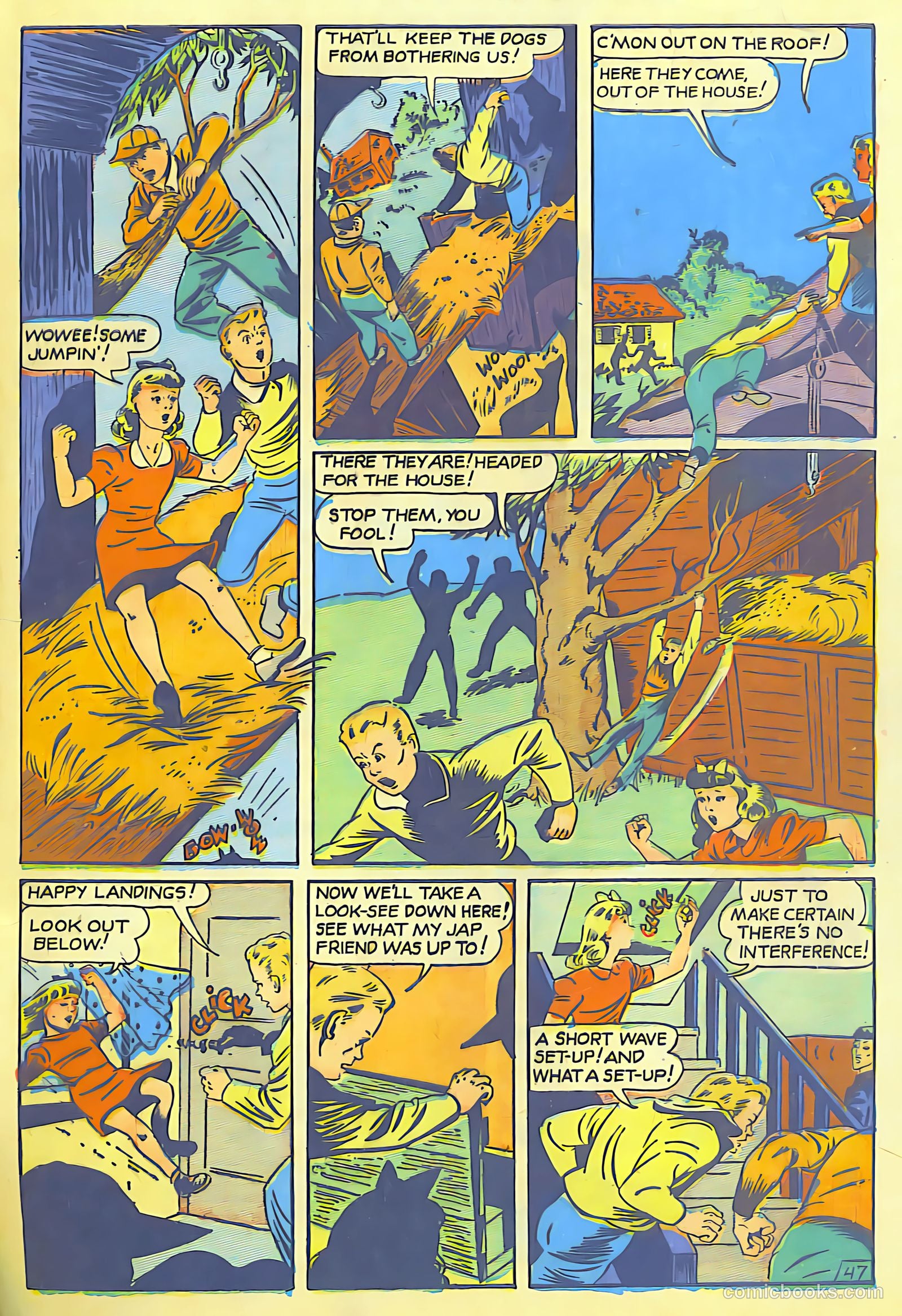 Super-Mystery Comics v4 #3 — page 48 of 49