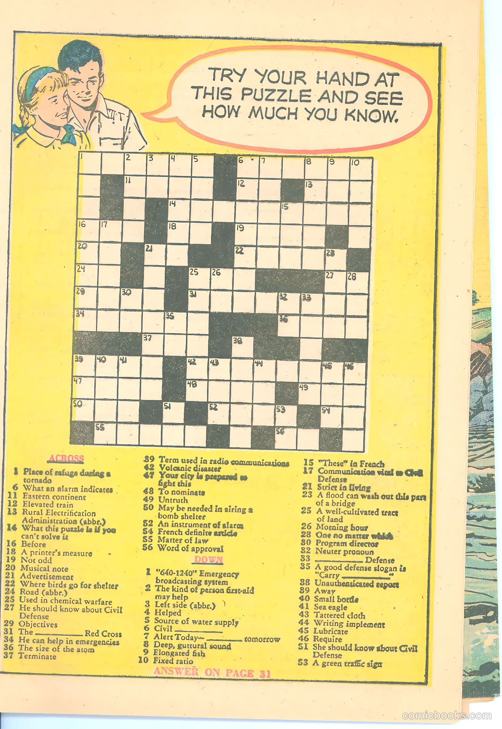 Operation Survival! #nn (1957) — page 30 of 33