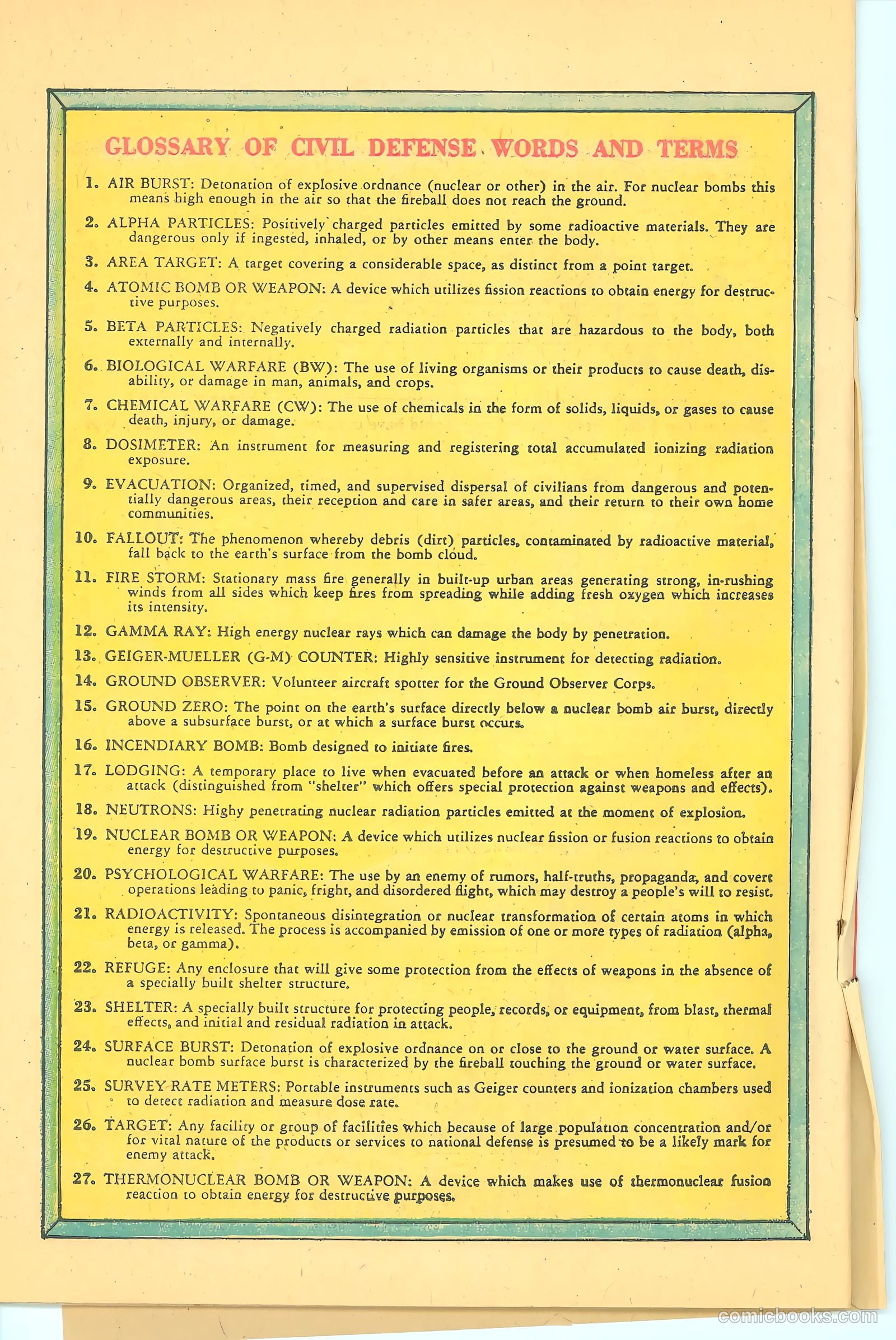 Operation Survival! #nn (1957) — page 31 of 33