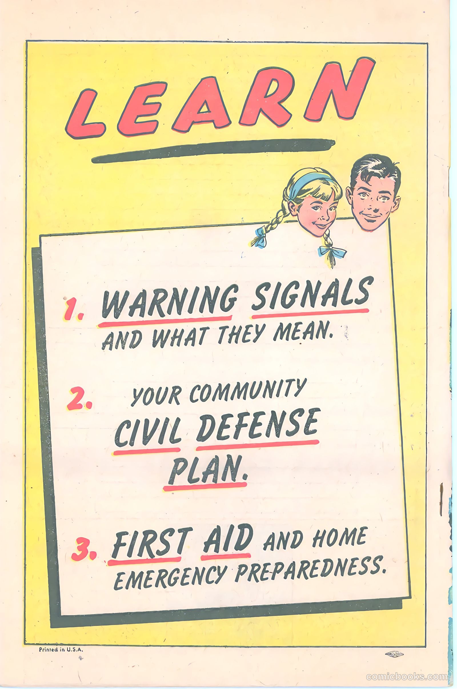Operation Survival! #nn (1957) — page 33 of 33