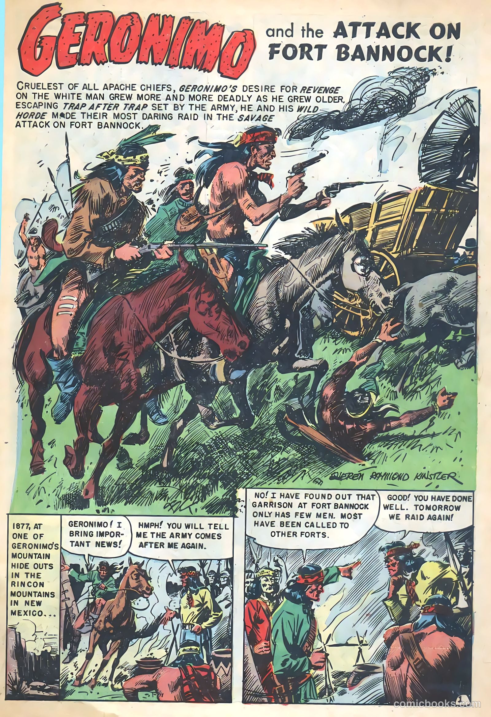Geronimo 3 - And His Apache Murderers #1 — page 3 of 36