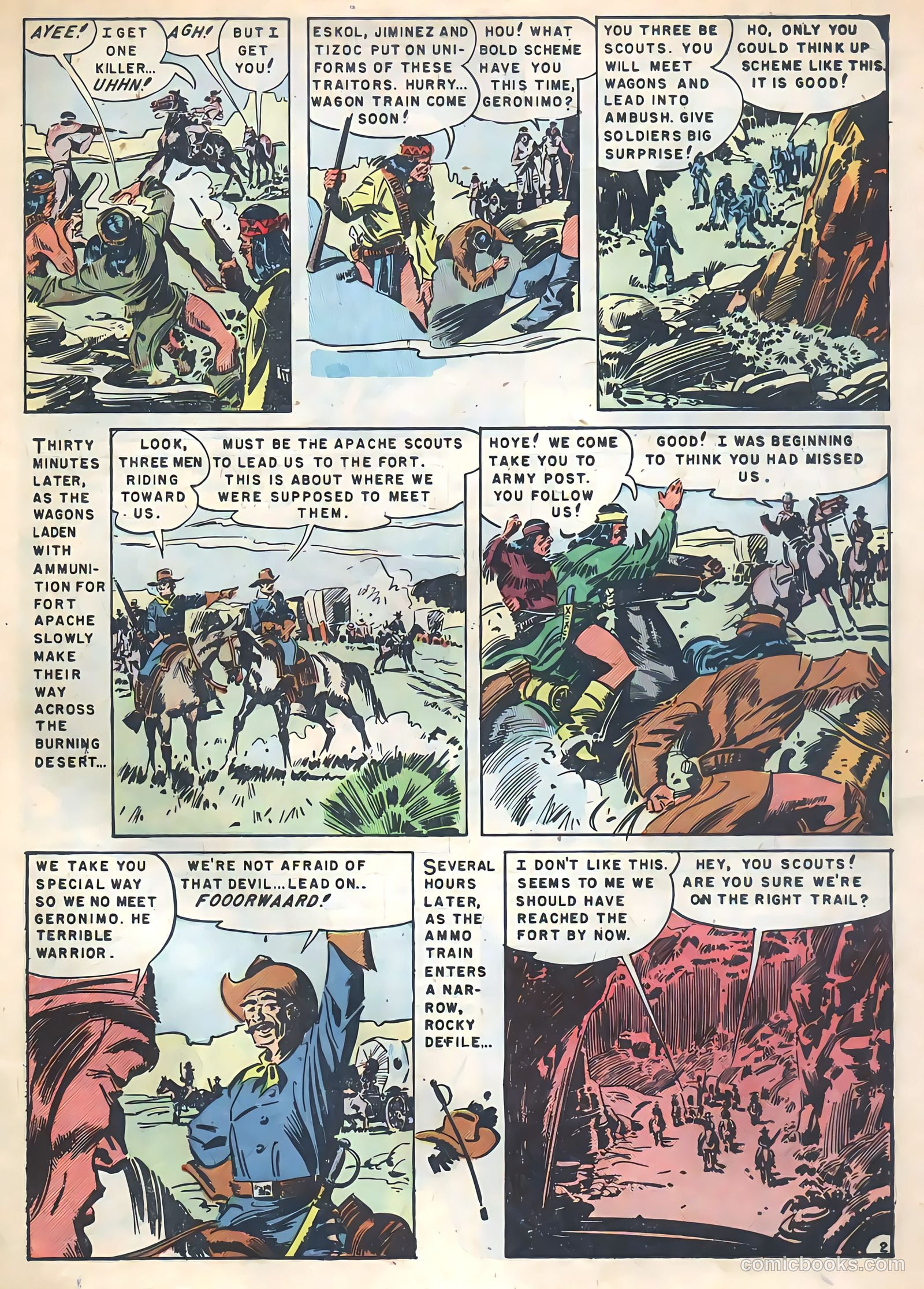 Geronimo 3 - And His Apache Murderers #1 — page 11 of 36