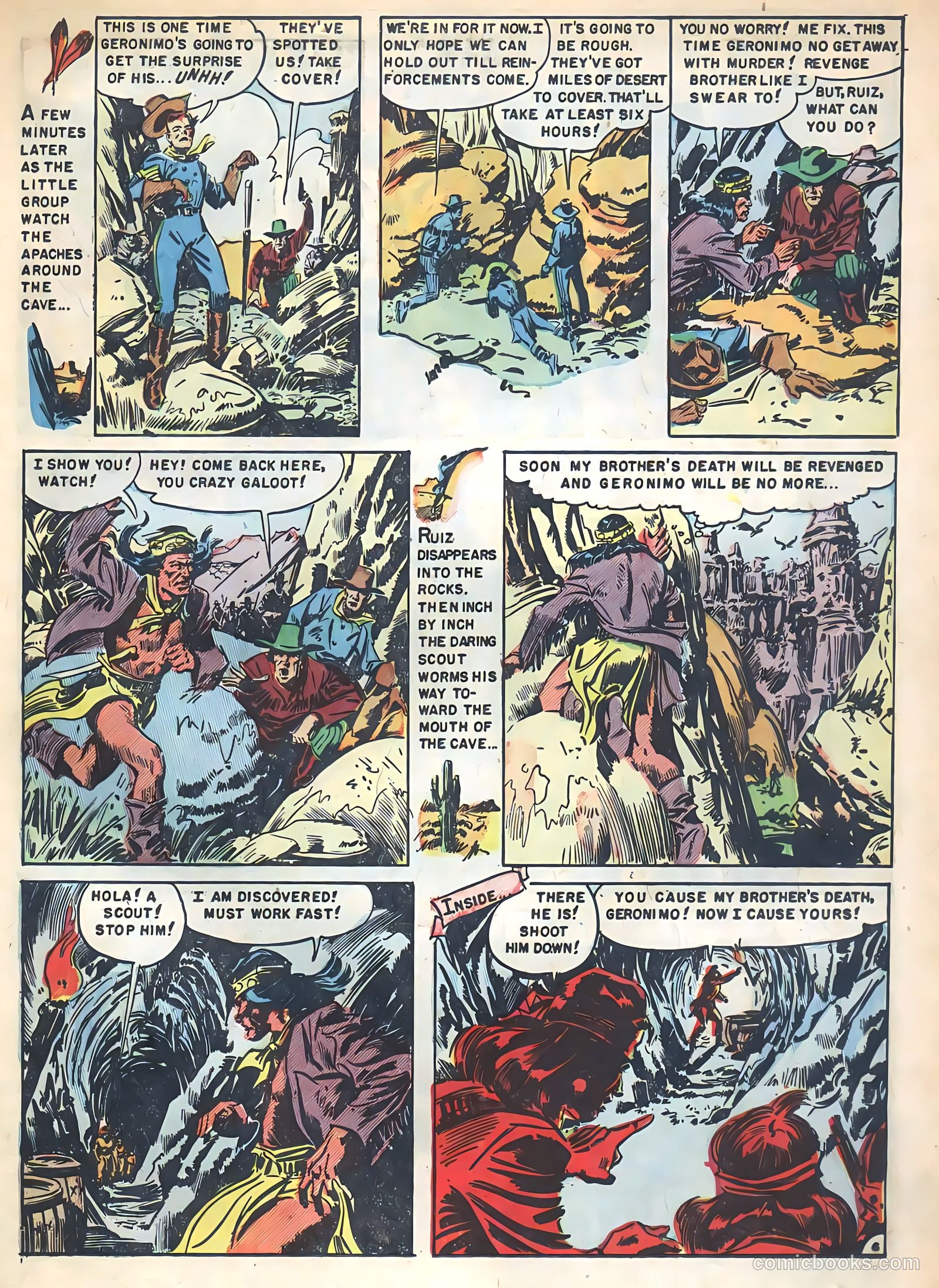 Geronimo 3 - And His Apache Murderers #1 — page 15 of 36