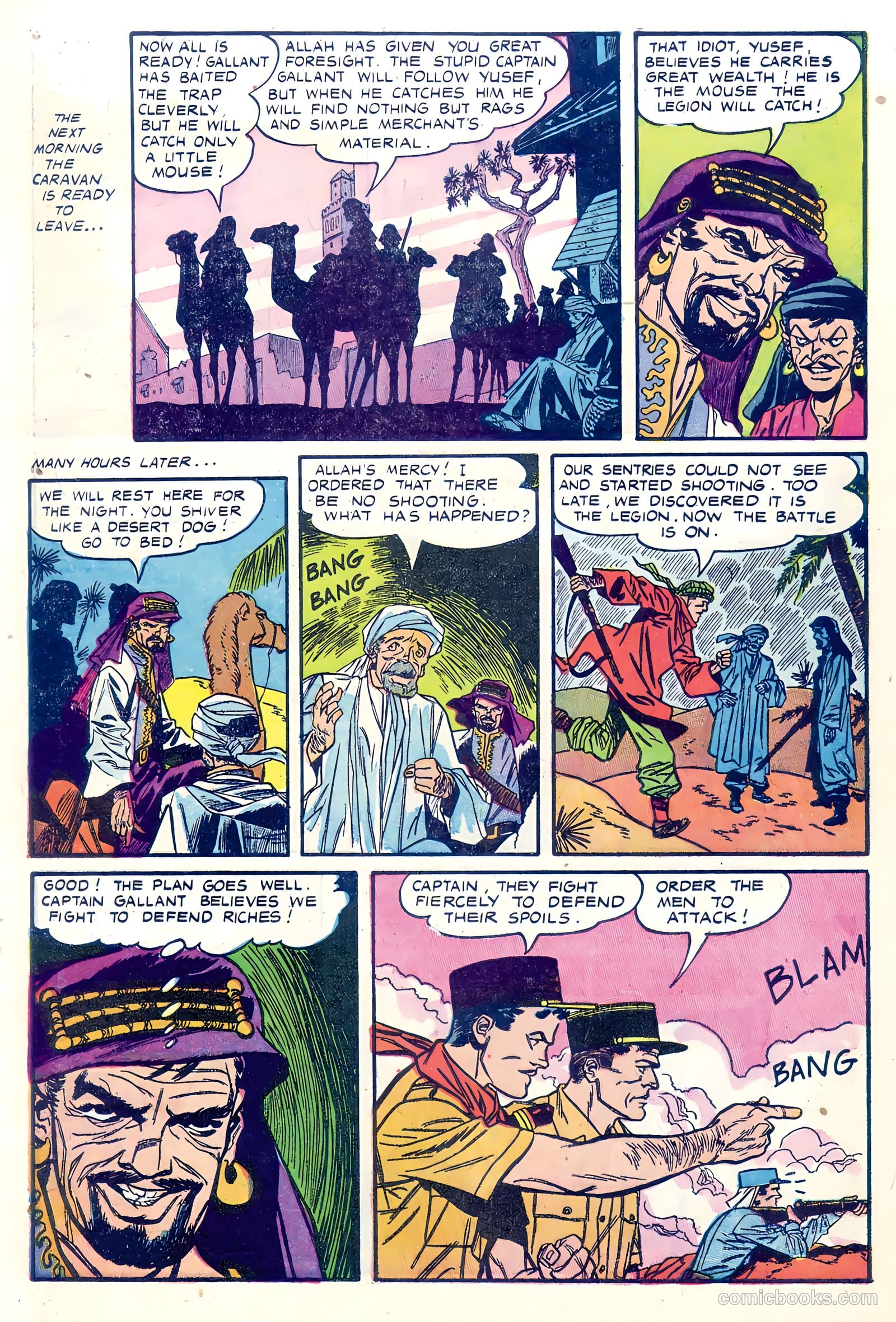 Captain Gallant #1 (1956) — page 30 of 36