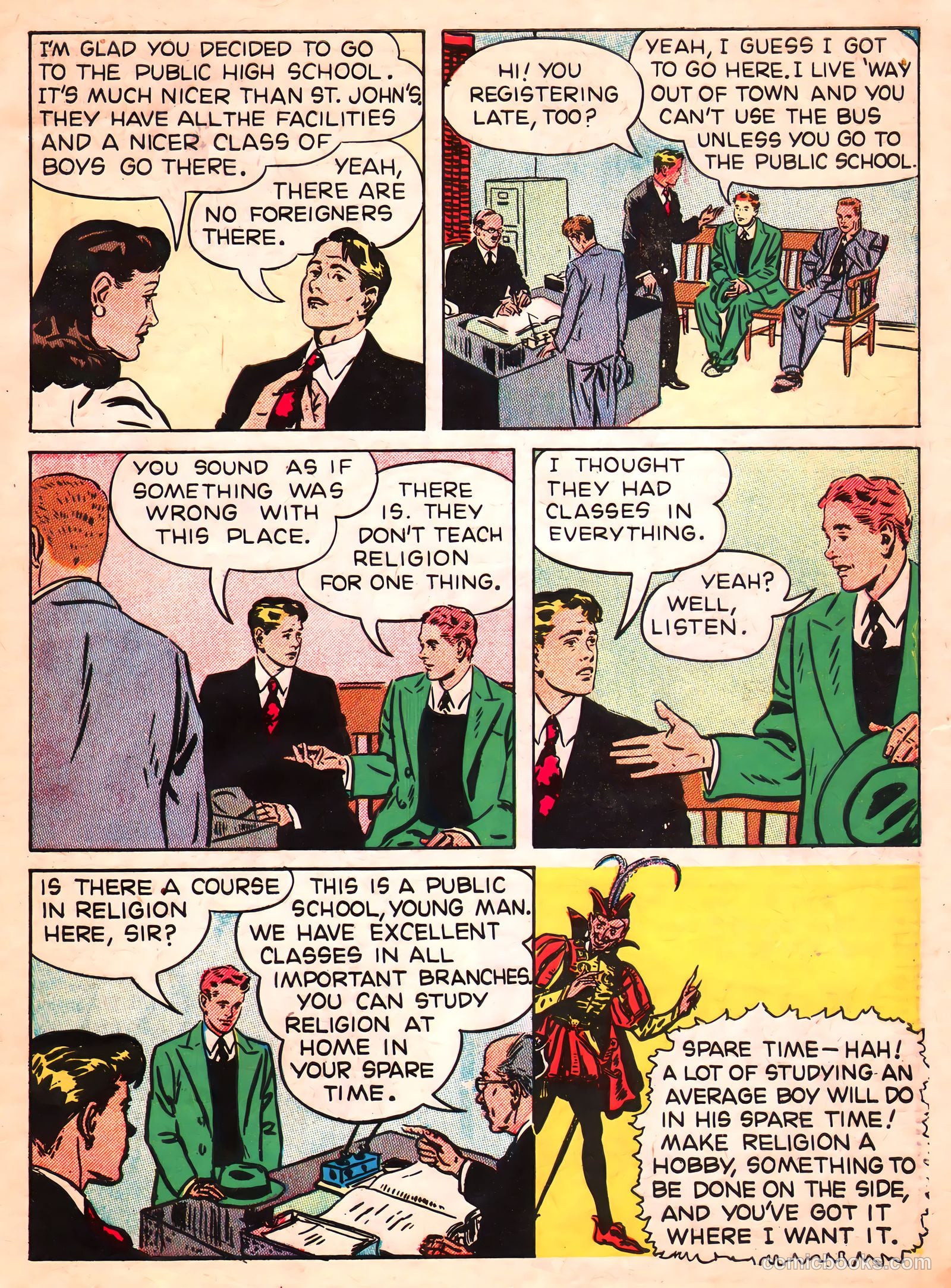 If the Devil Would Talk #nn (1950) — page 9 of 32