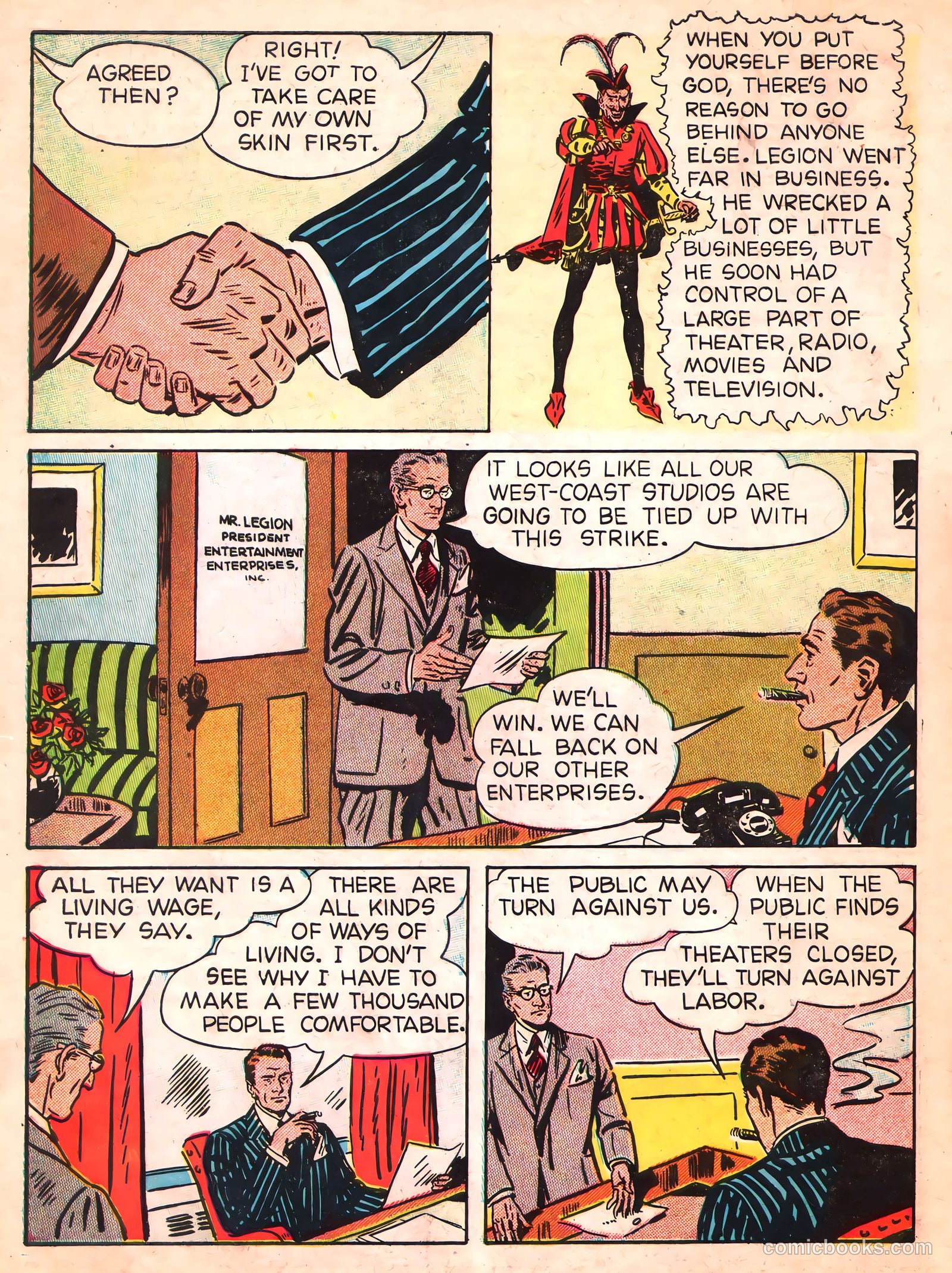 If the Devil Would Talk #nn (1950) — page 12 of 32