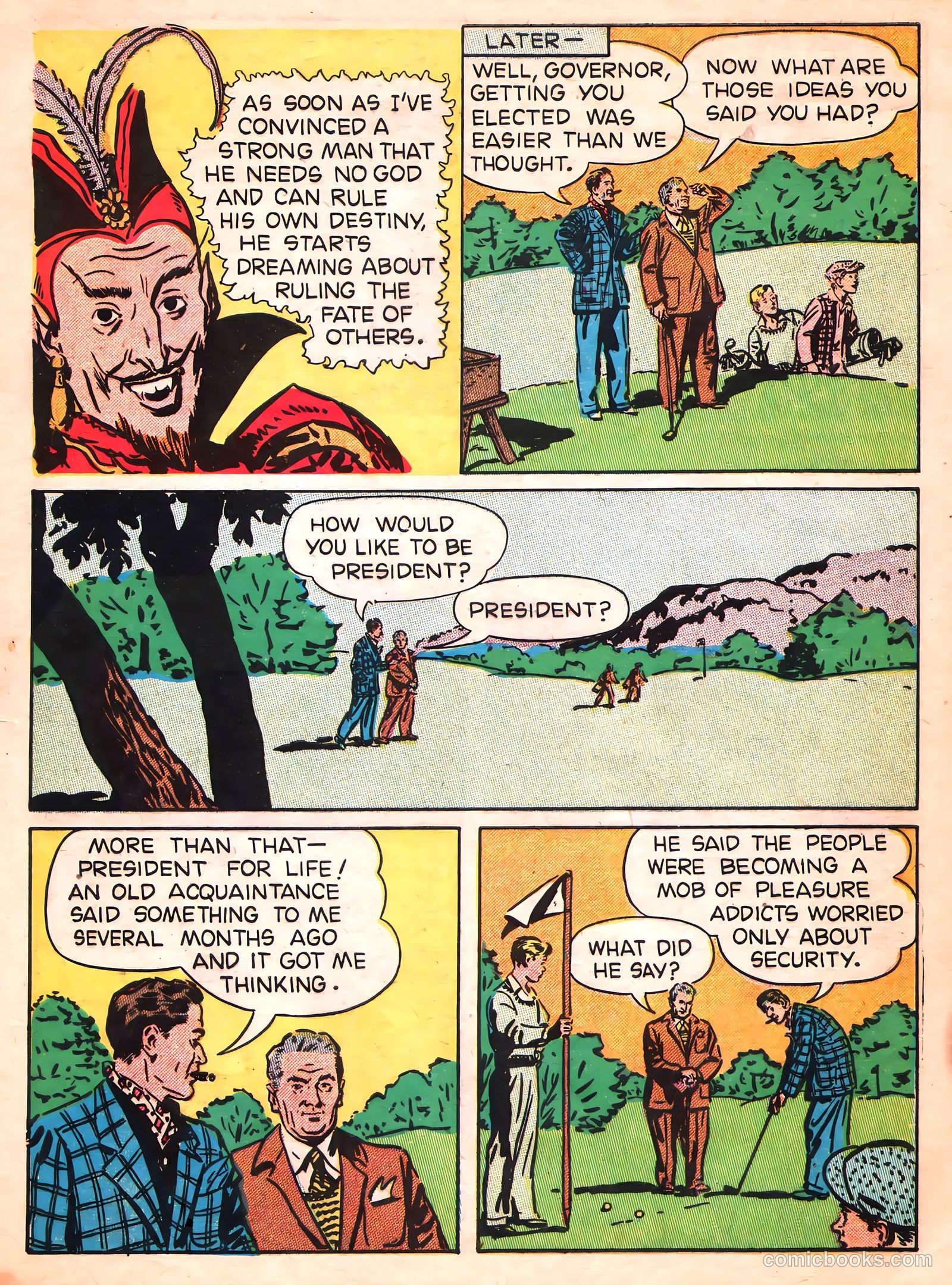If the Devil Would Talk #nn (1950) — page 18 of 32