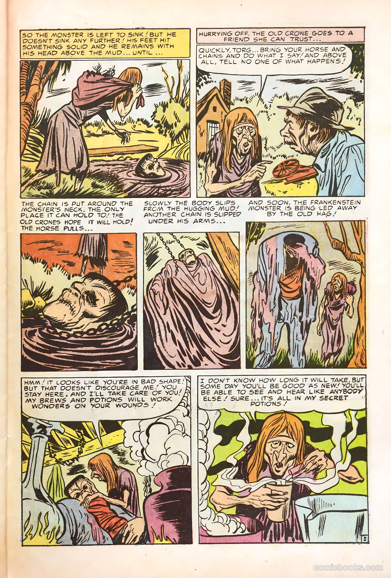 Frankenstein #31 (1945) — page 27 of 35