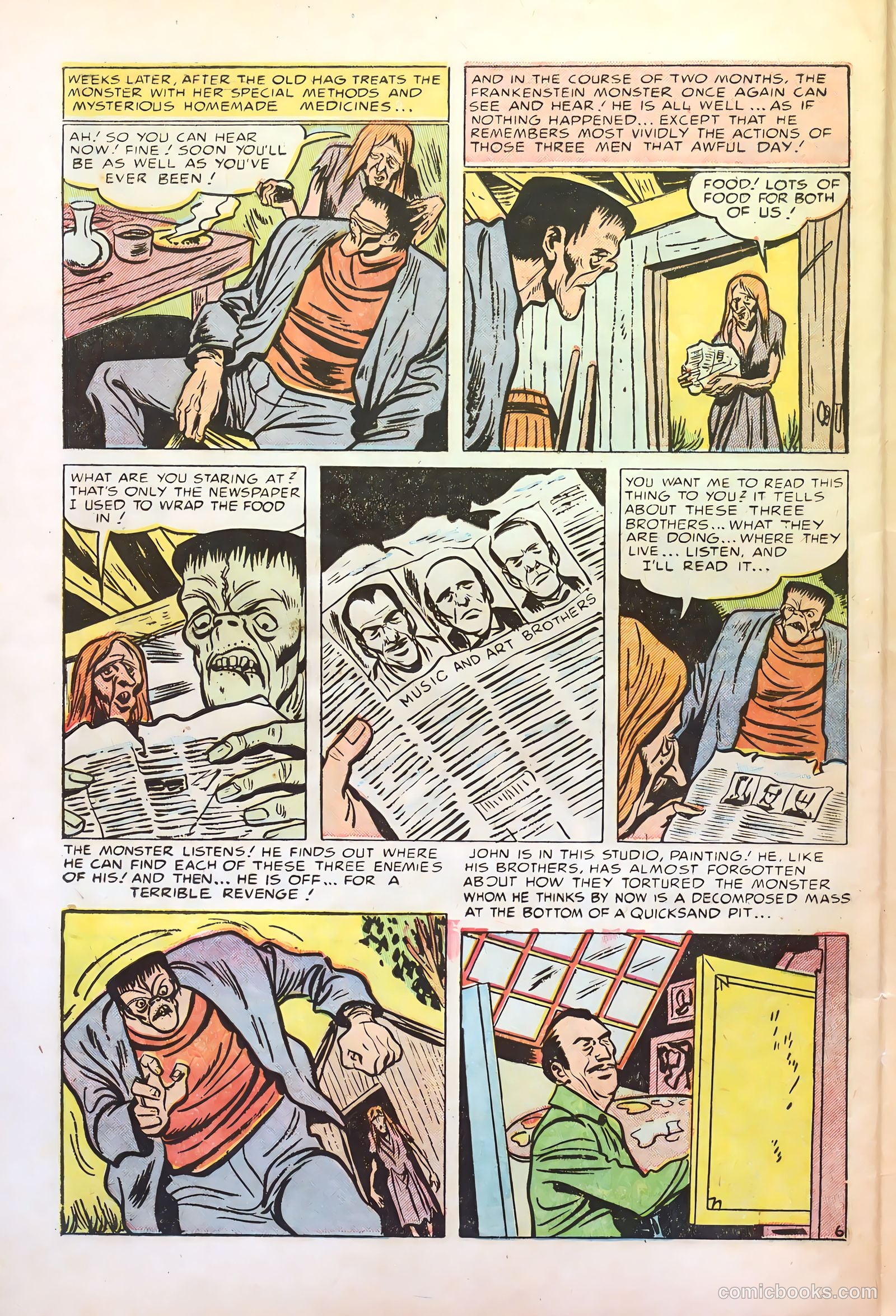 Frankenstein #31 (1945) — page 28 of 35