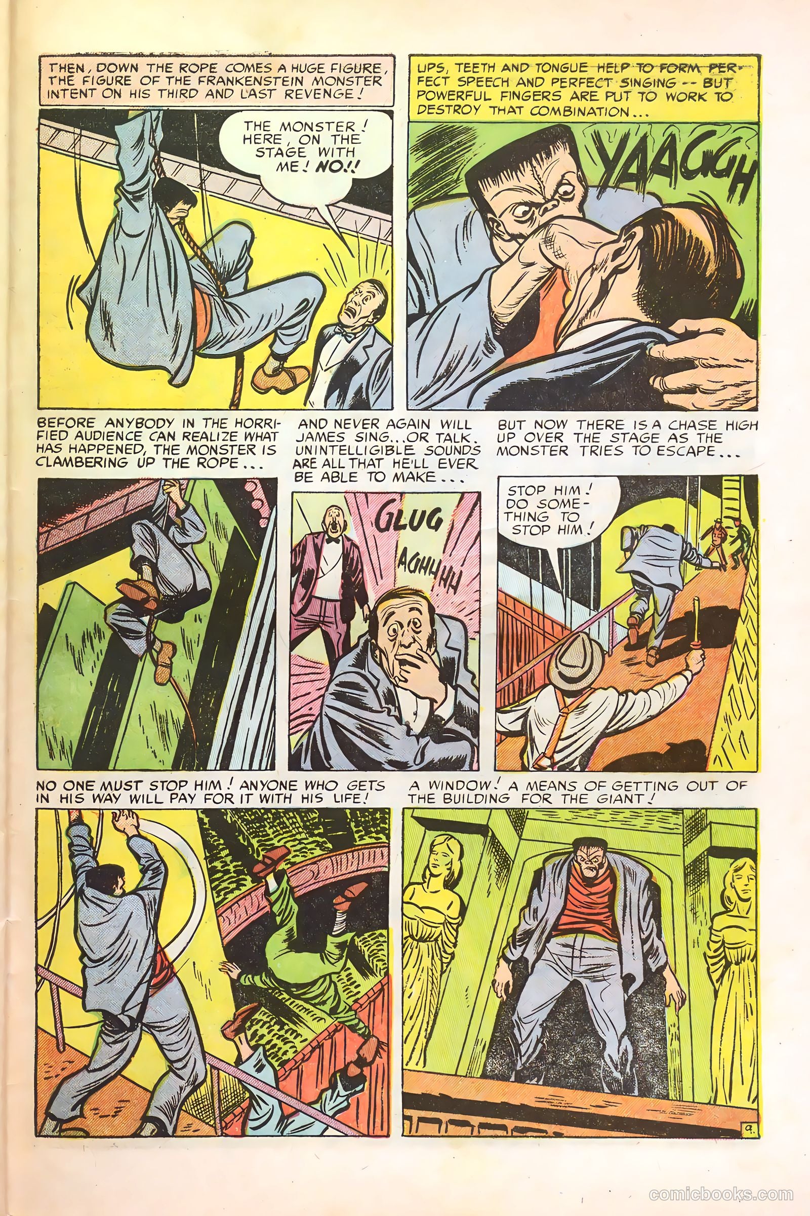 Frankenstein #31 (1945) — page 31 of 35