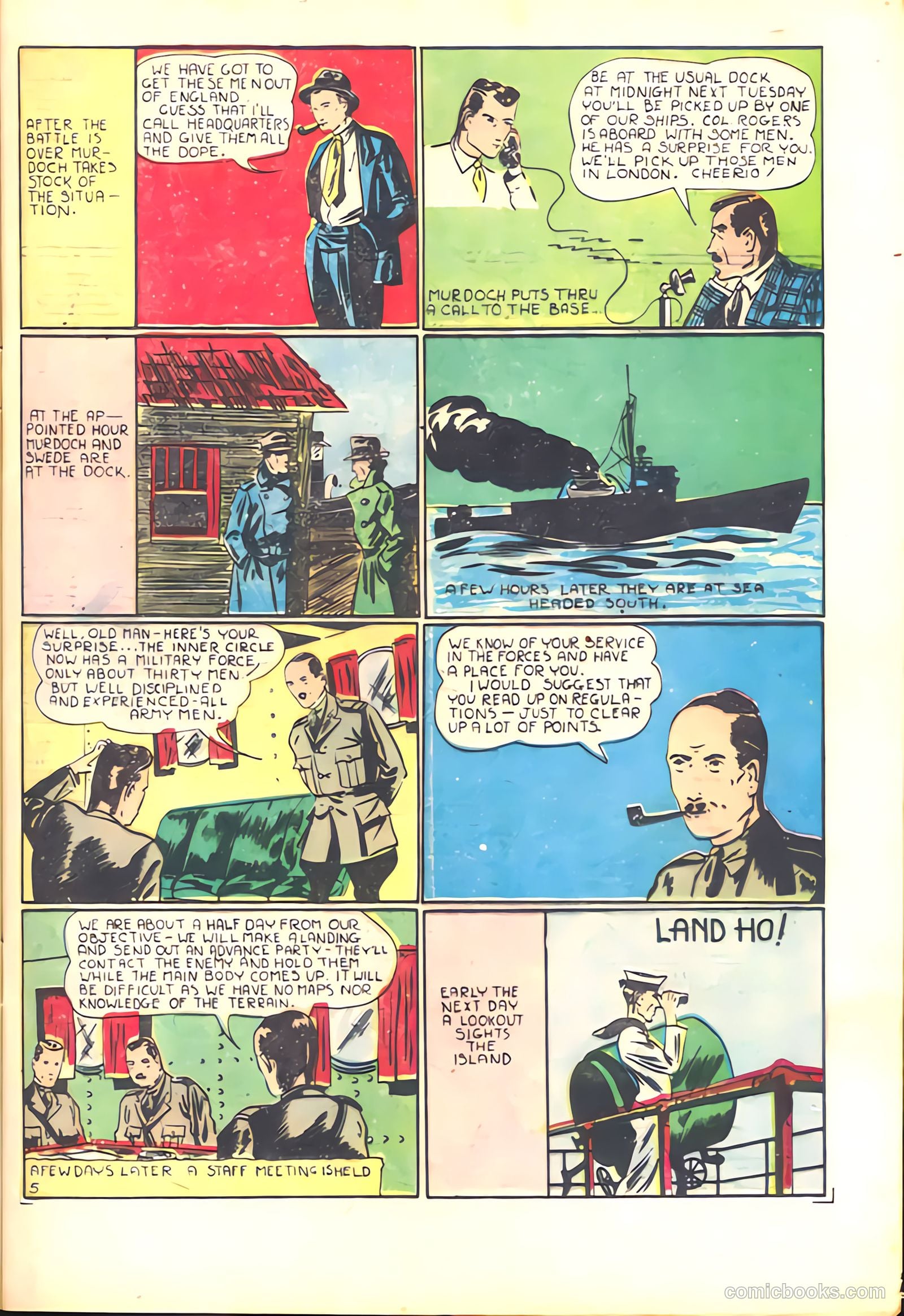 Amazing Mystery Funnies #17 (1938) — page 21 of 68