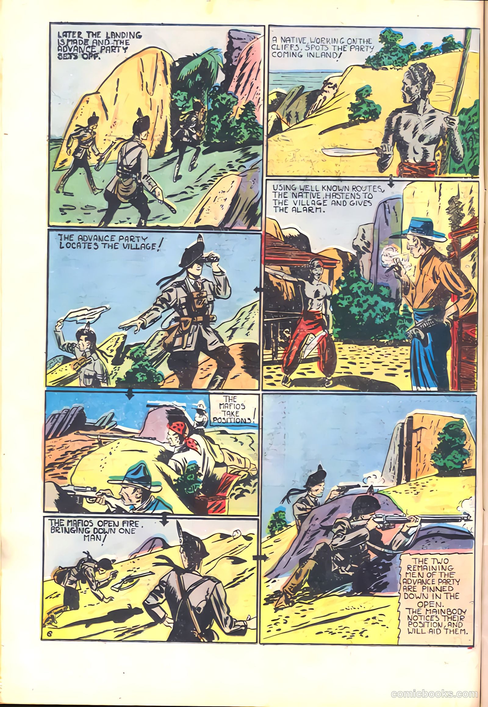 Amazing Mystery Funnies #17 (1938) — page 22 of 68
