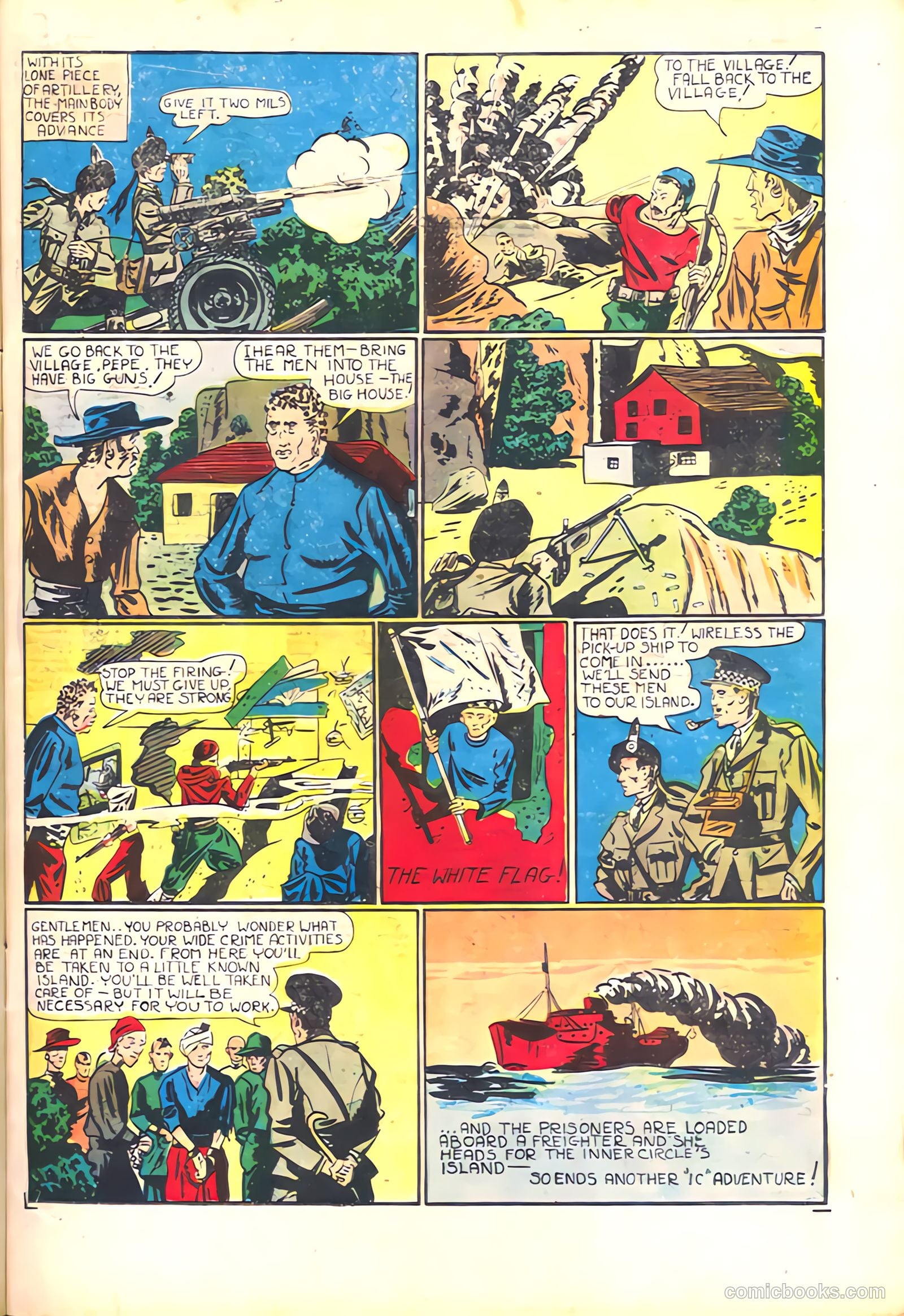 Amazing Mystery Funnies #17 (1938) — page 23 of 68
