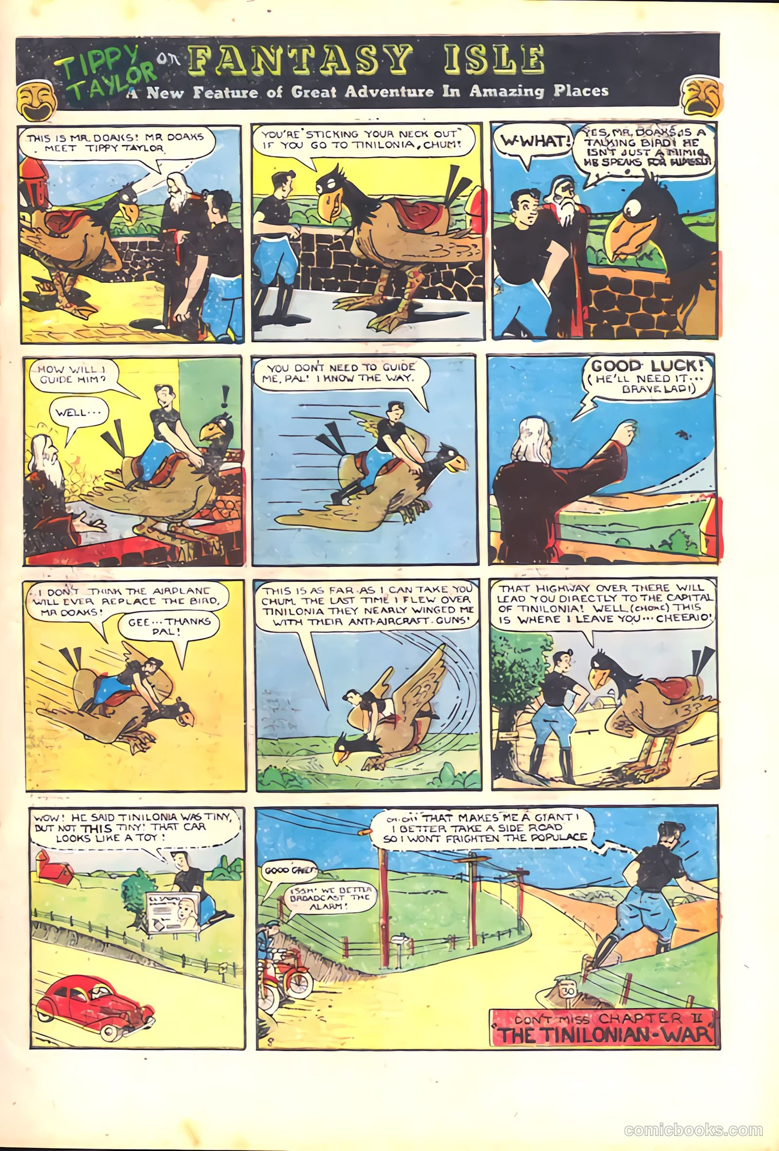 Amazing Mystery Funnies #17 (1938) — page 31 of 68