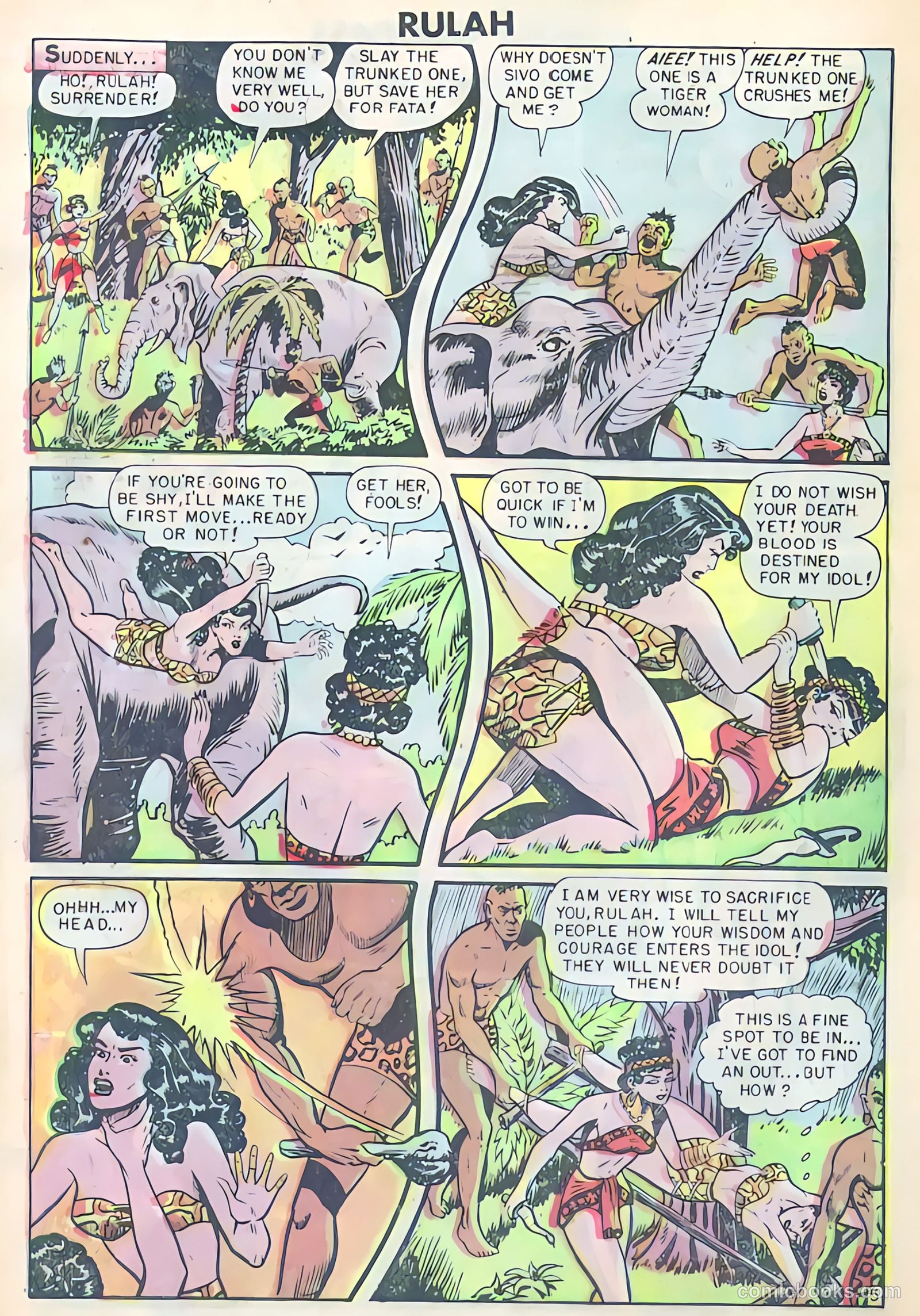 Rulah Jungle Goddess #20 — page 7 of 37
