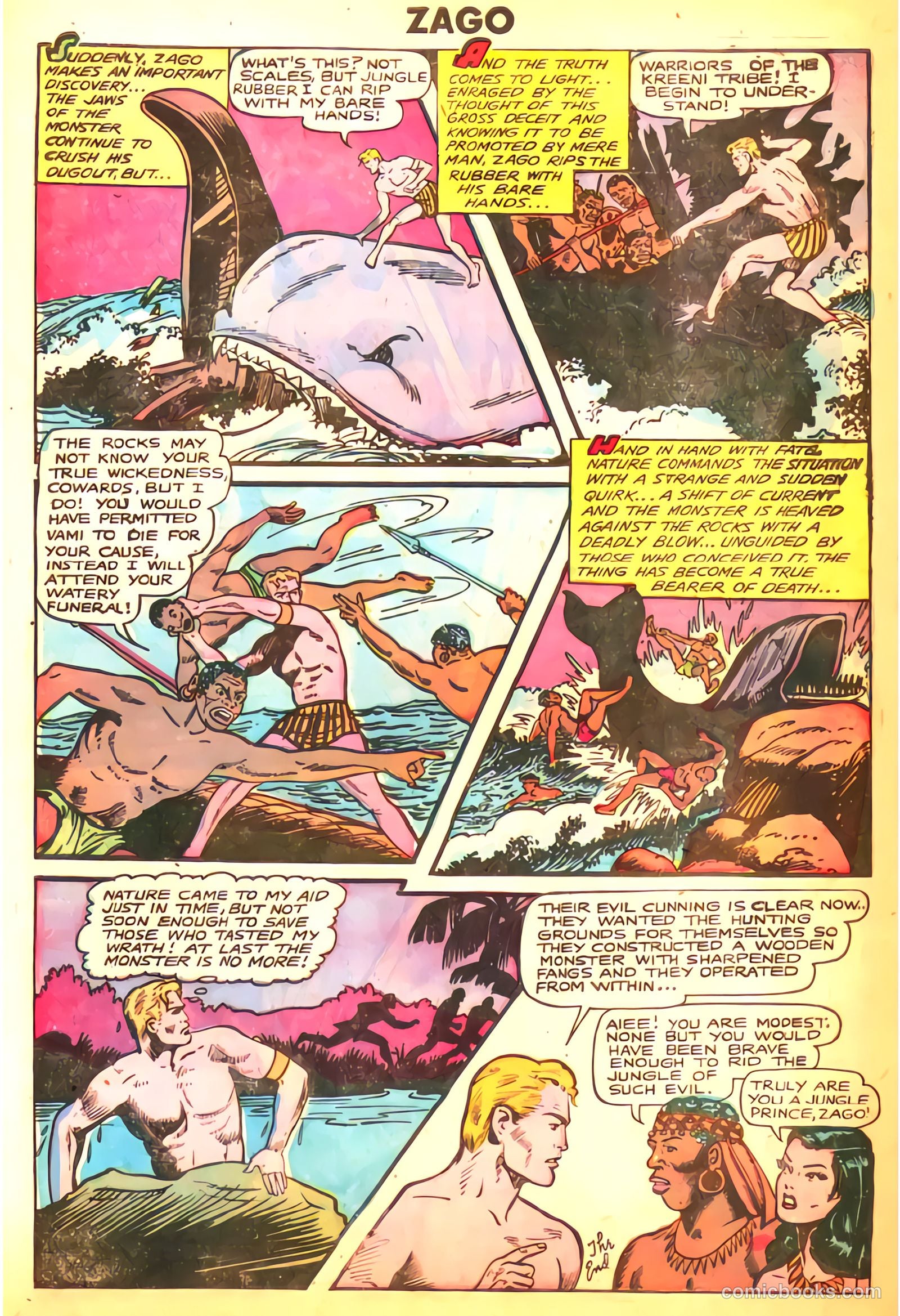 Zago, Jungle Prince #2 — page 32 of 36